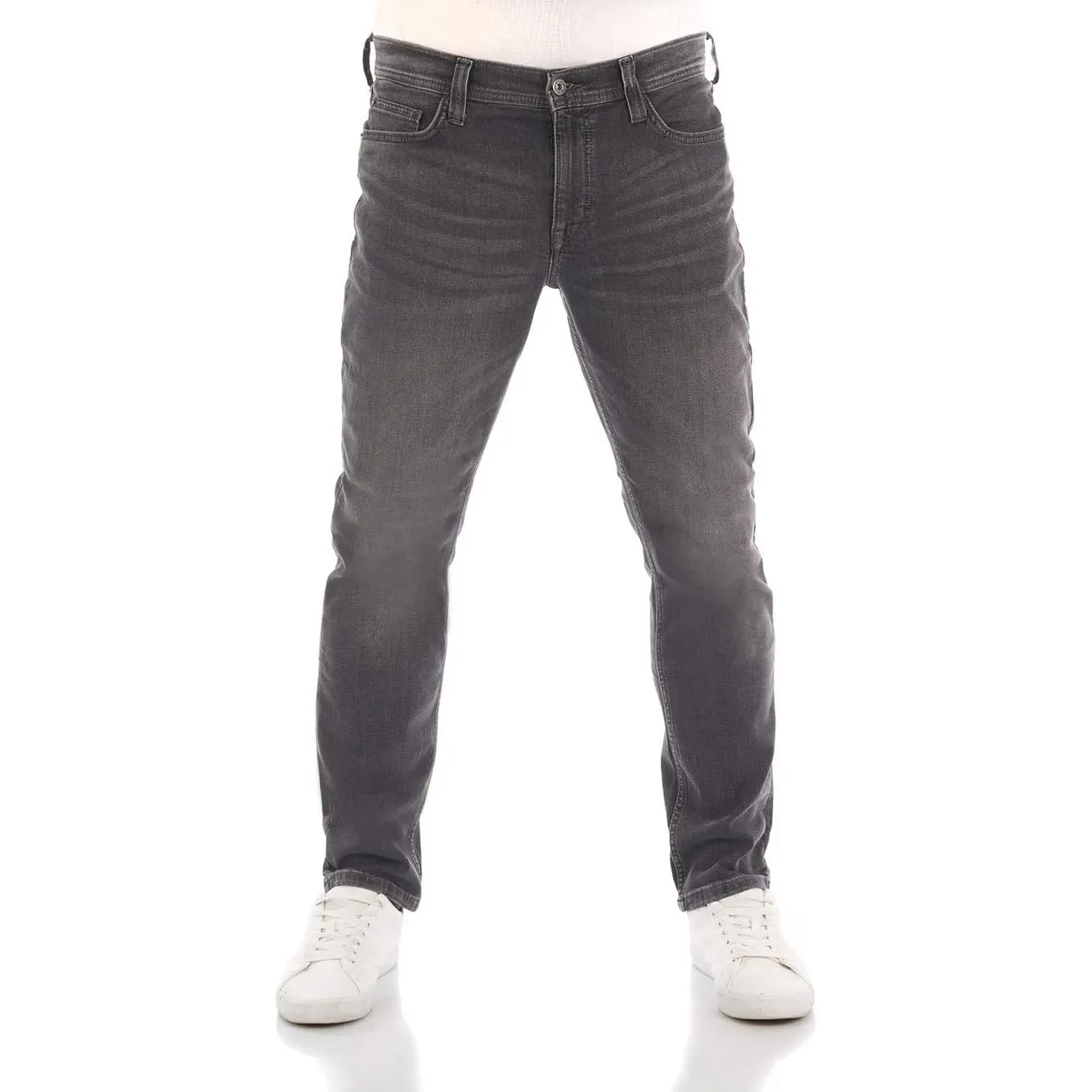 MUSTANG Jeans Herren Stretch Slim Fit Vegas Jeanshose Hose Denim Schwarz Grau Blau 30 31 32 33 34 36 38 40 42 44