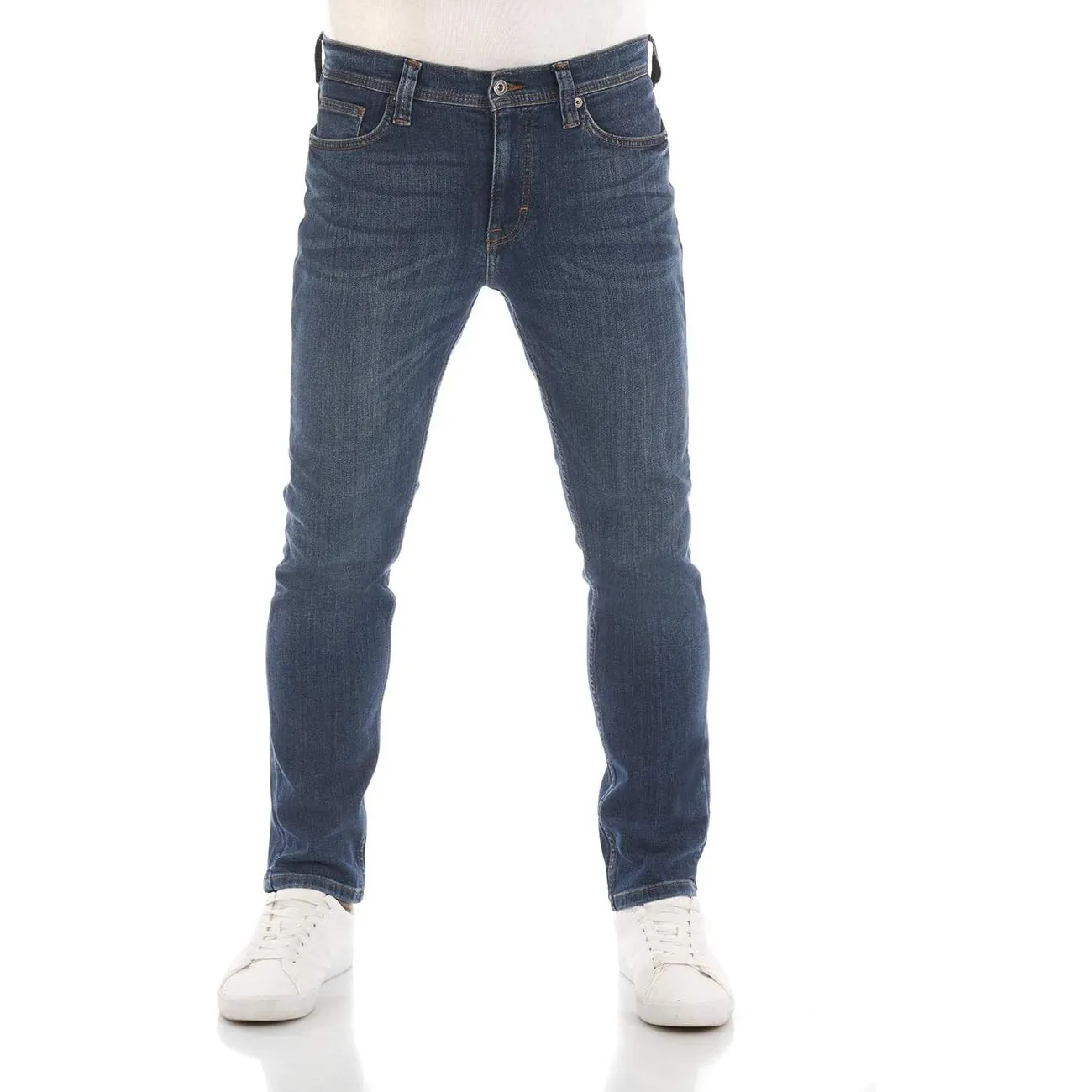 MUSTANG Jeans Herren Stretch Slim Fit Vegas Jeanshose Hose Denim