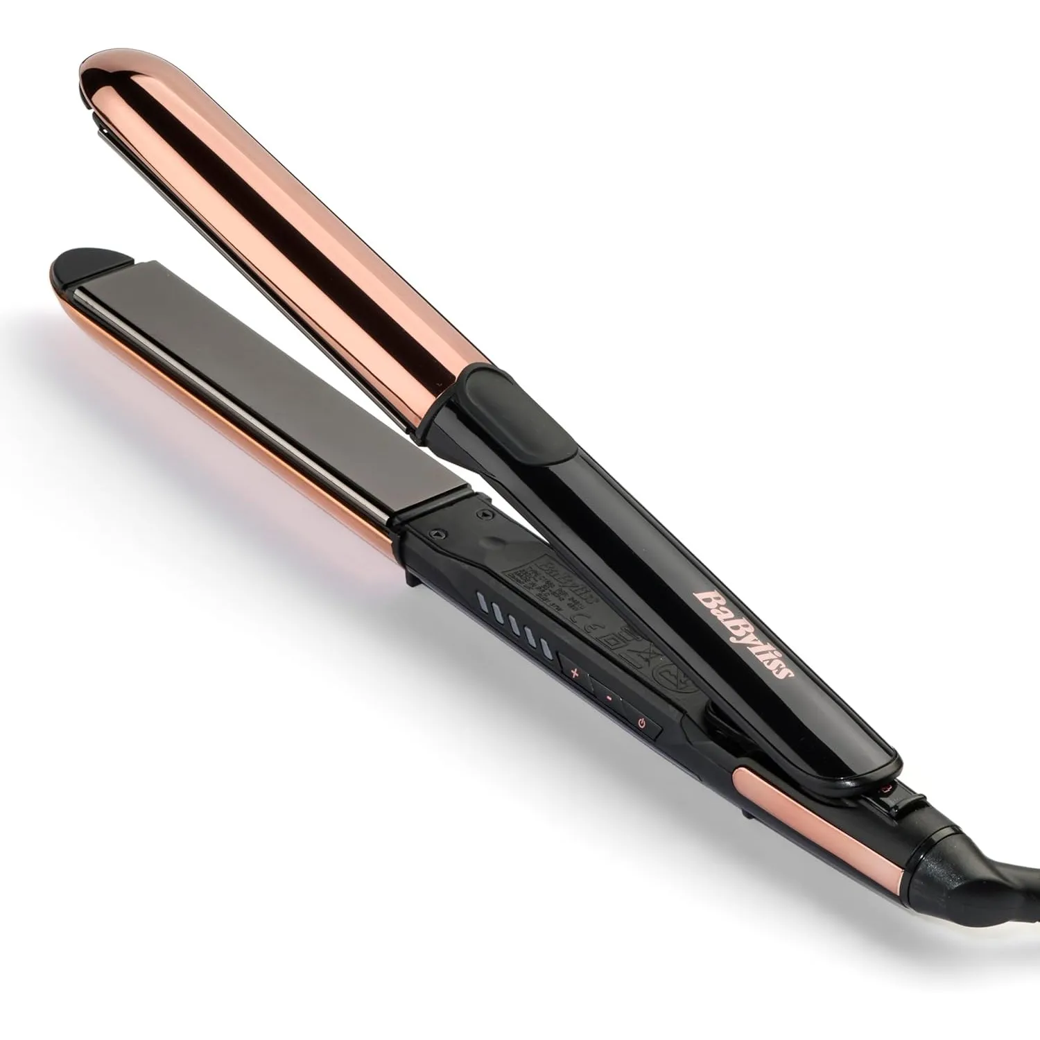 BaByliss Straight And Curl Brilliance Glätteisen – Titanplatten, Anti-Frizz Ionen-Technologie, schnelles Aufheizen in 1…