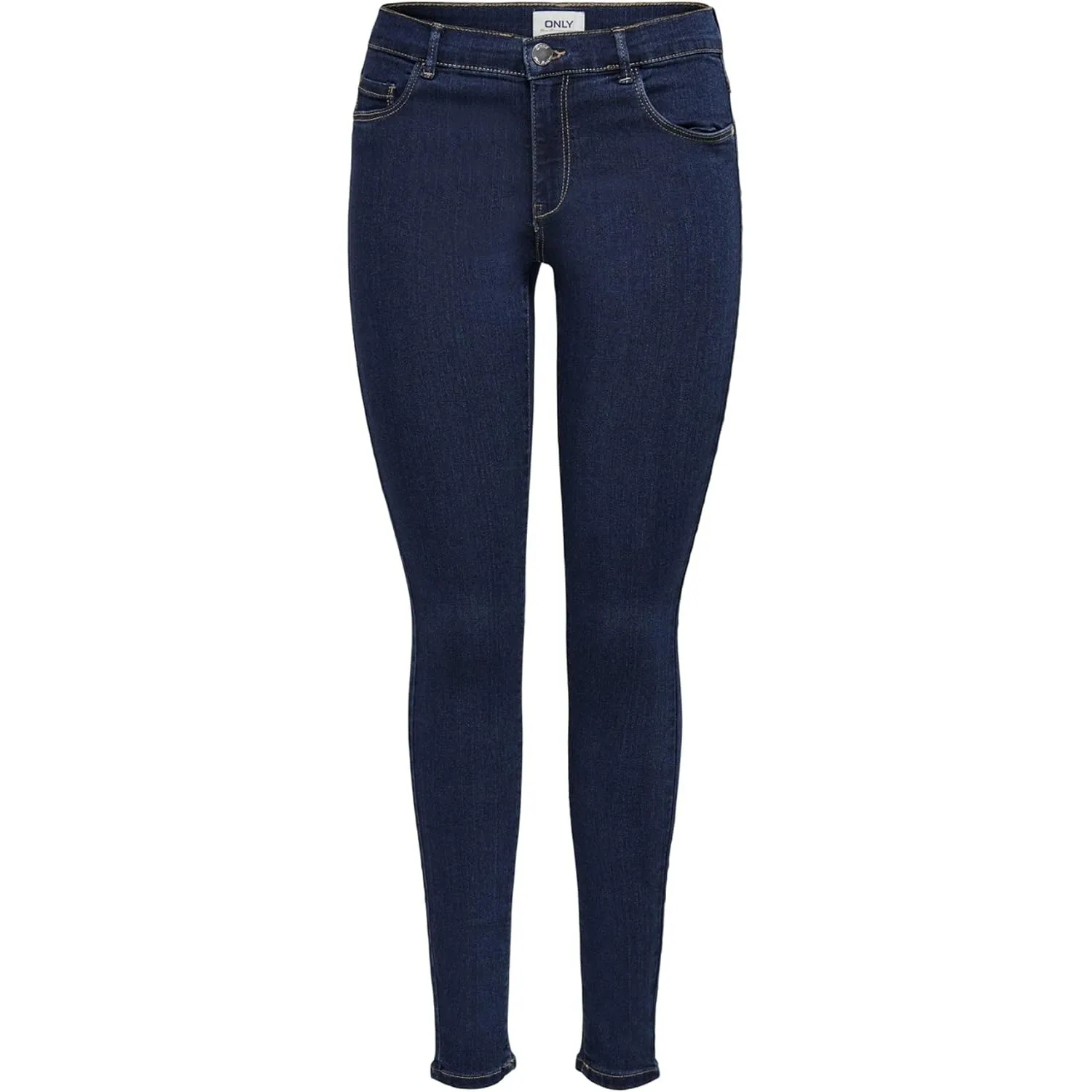 ONLY ONLRAIN REG Skinny DNM NOOS Frauen Jeans blau Basics, Streetwear