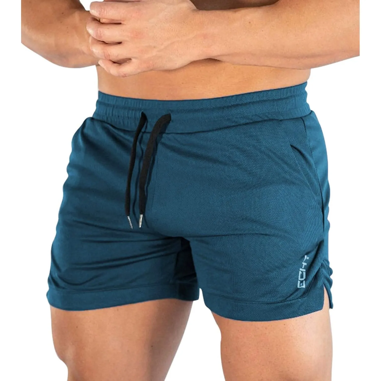 Superora Herren Shorts Sport Hosen Laufshorts Trainingshose Fitness Training Outdoor Sporthose mit Tasch