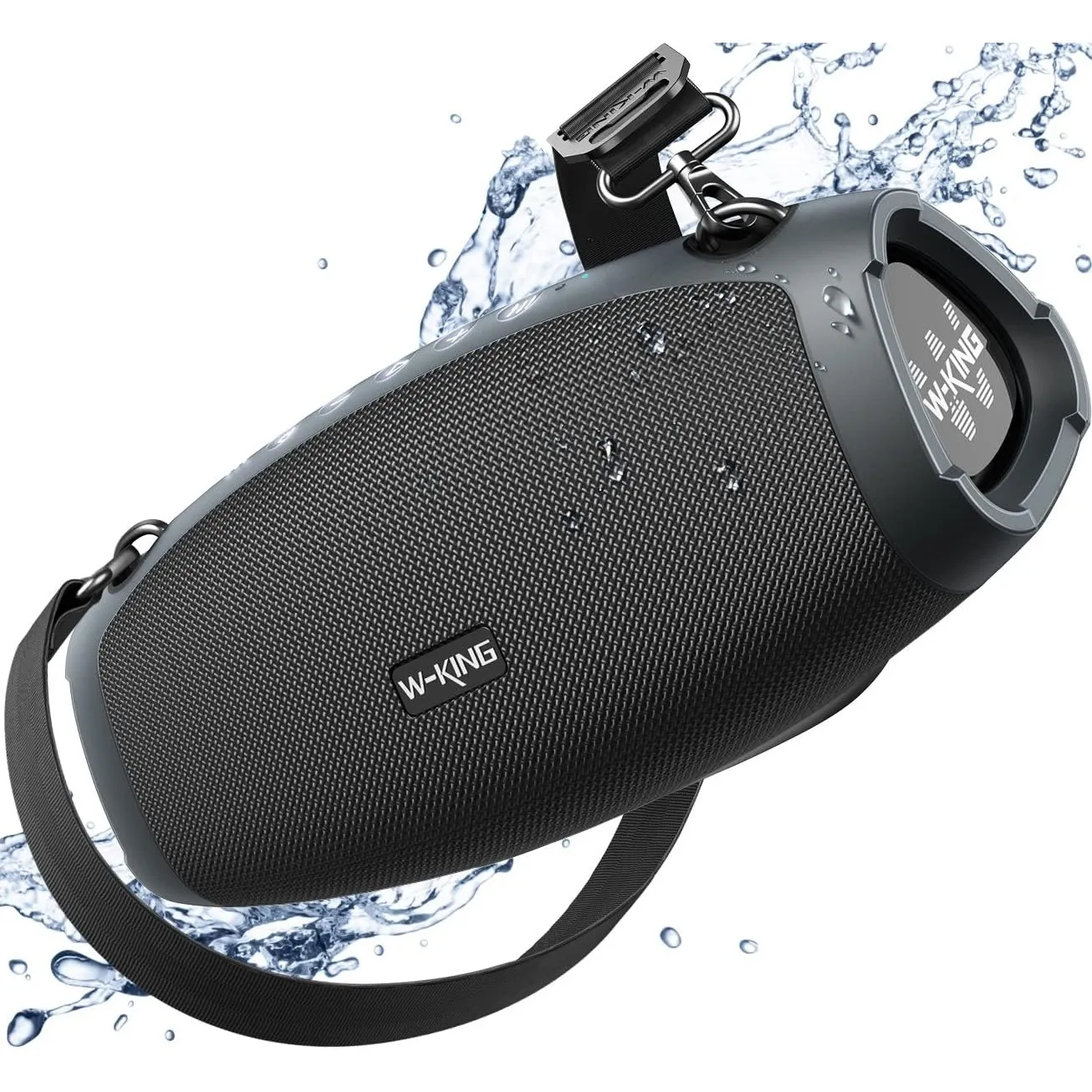 W-KING Bluetooth Lautsprecher, 120W Max Musikbox Bluetooth Box IPX6