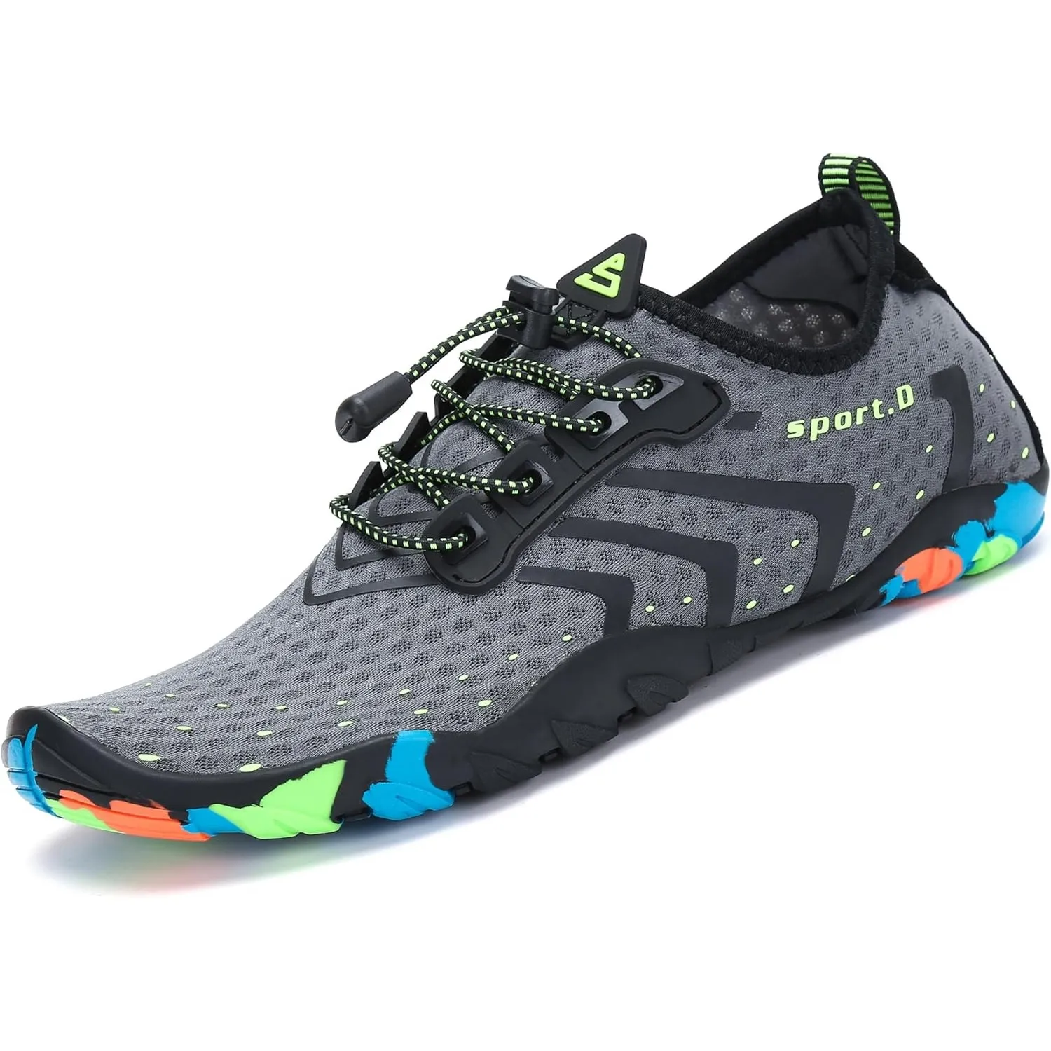 SAGUARO Badeschuhe Strandschuhe Aquaschuhe Wasserschuhe Surfschuhe Schwimmschuhe für Damen Herren Kinder, GR.35-48