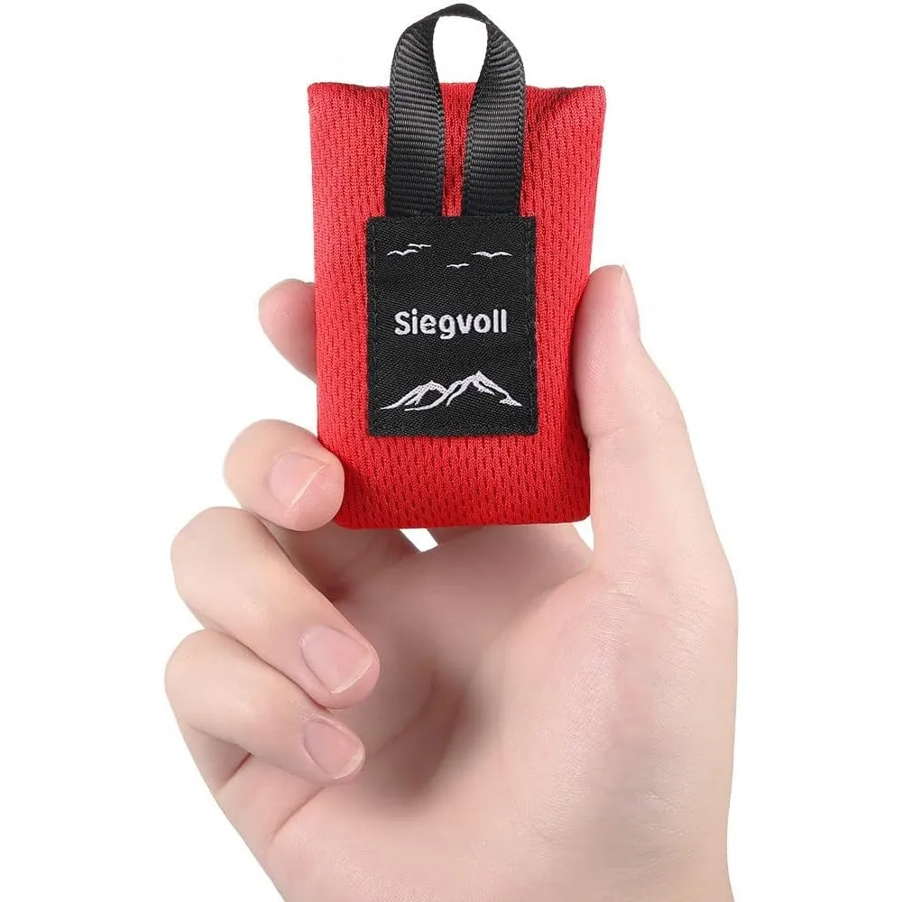 Siegvoll Mini Picknickdecke Ultraleicht ultradünne tragbare Stranddecke, Outdoor Decke für Strand, Camping, Wandern, Re…