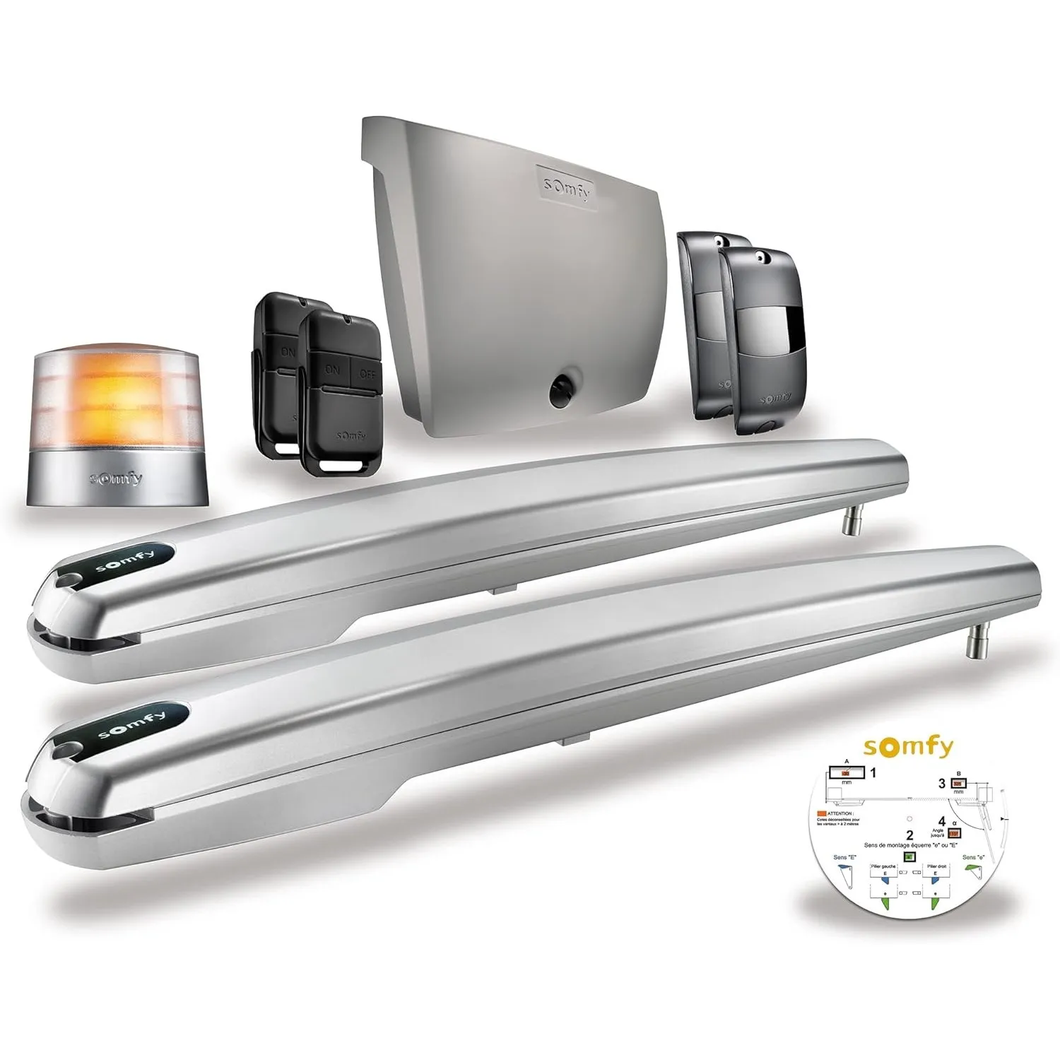 Somfy Exavia Star 1240653 Garagentorantrieb für Flügeltore