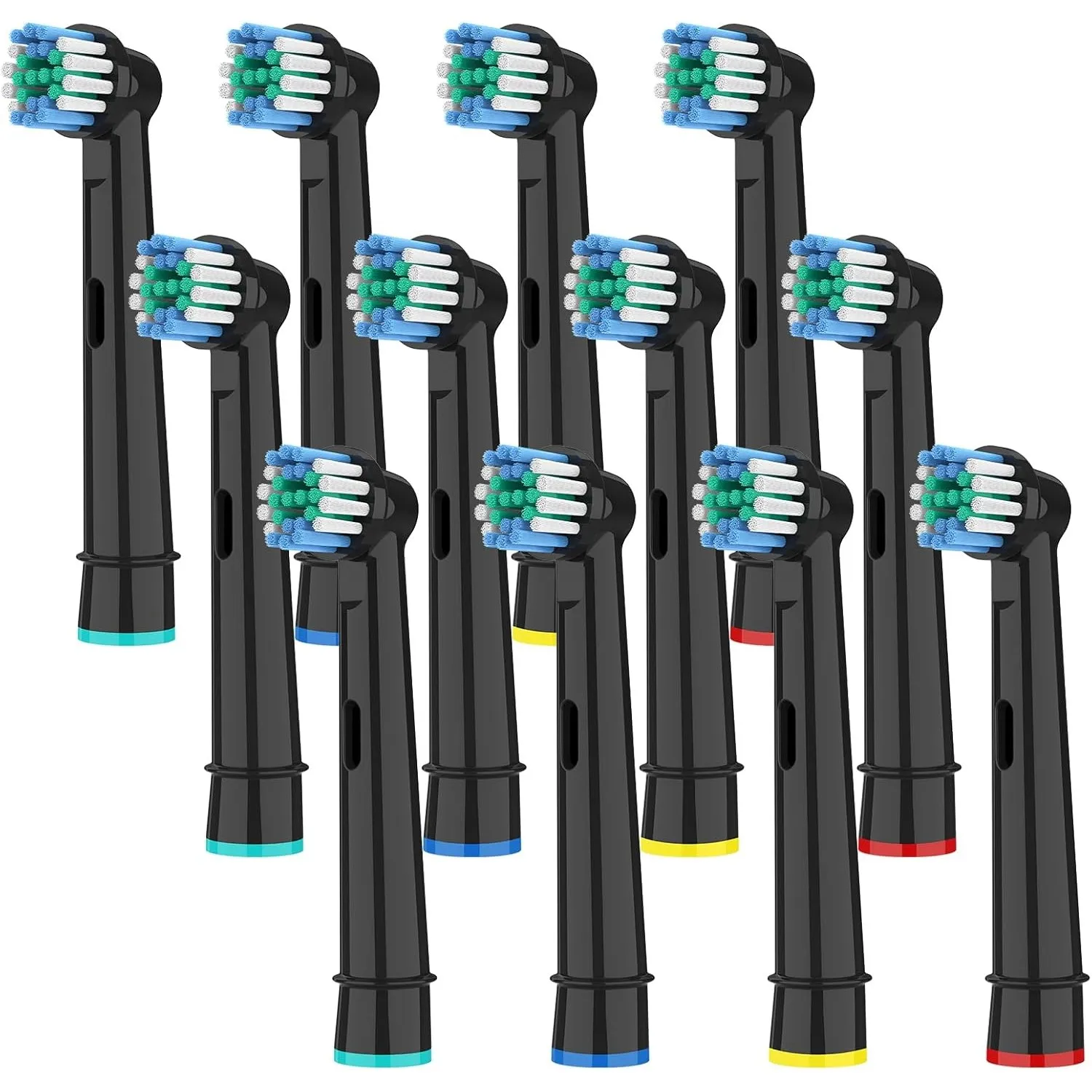 12er Aufsteckbürsten für OralB Vitality Pro, Genius X, Pro Pro Series 3 Plus, Pro 3 Zahnbürste Elektrische, Zahnbürsten…