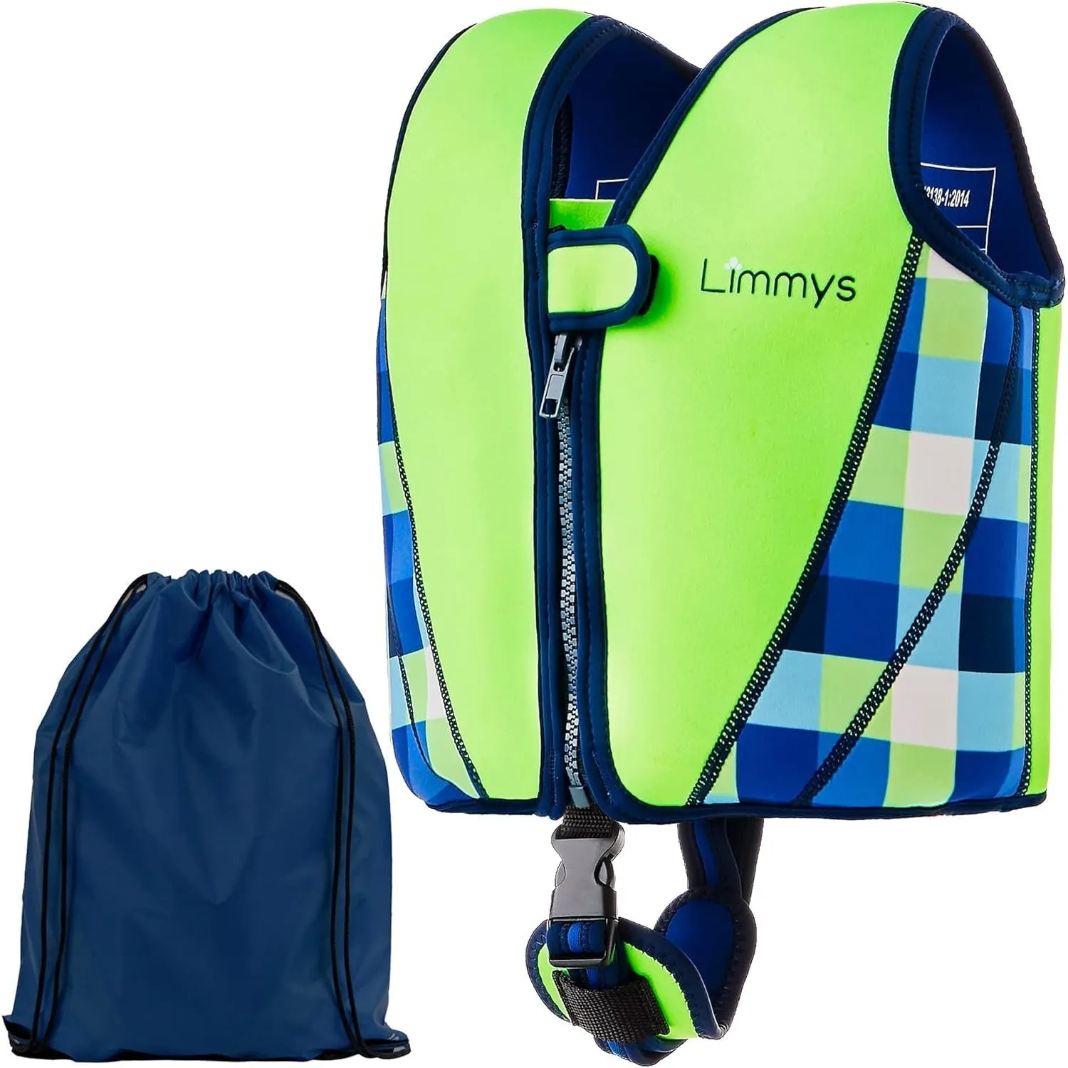 Limmys Neopren Kinderschwimmweste – Verstellbarer Auftrieb | Ganztägiger - Sicheres, langlebiges Design - Von Eltern em…