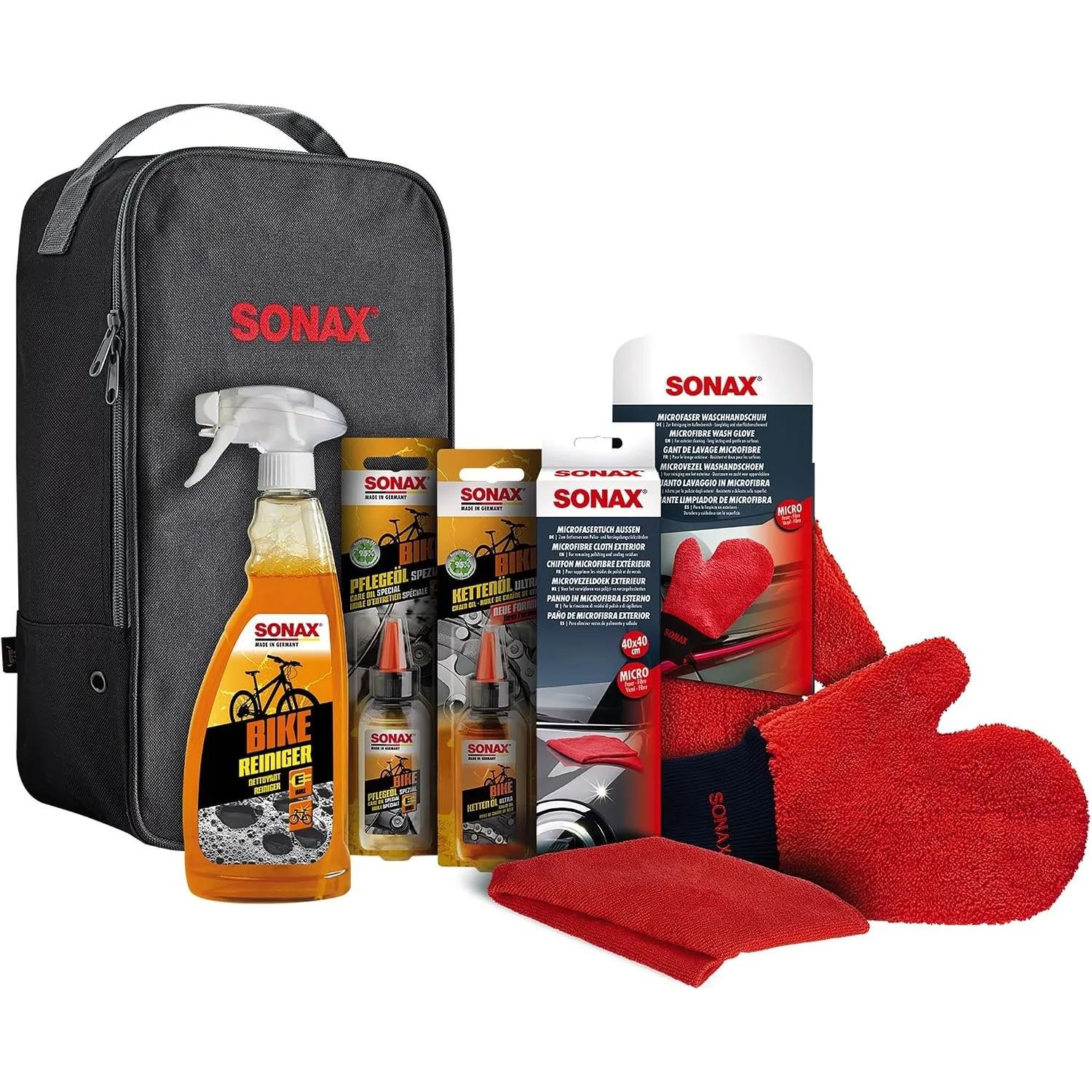 SONAX BIKE-Set mit Tasche