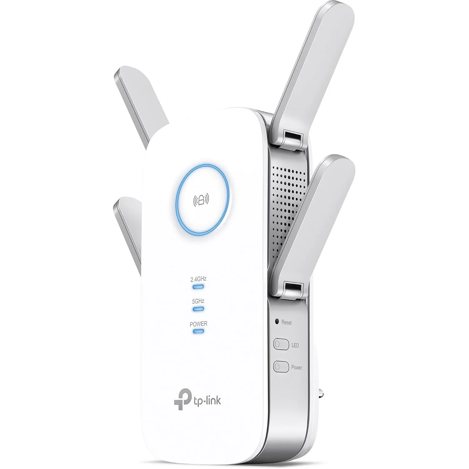 TP-Link RE655 WLAN Verstärker Repeater AC2600, Dual-Band AC + N, 1733 Mbit/s 5GHz + 800Mbit/s 2,4GHz, Gigabit-LAN-Port,…