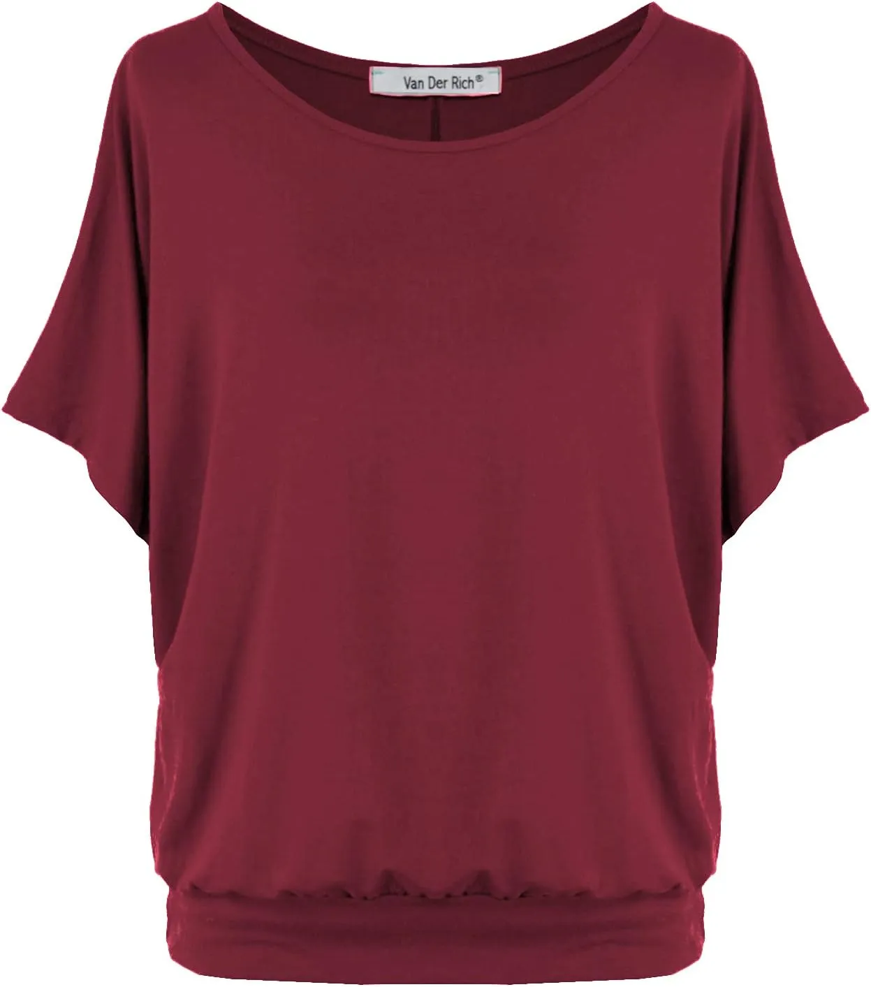 Van Der Rich ® - Oversize T-Shirt mit Fledermausärme - Damen