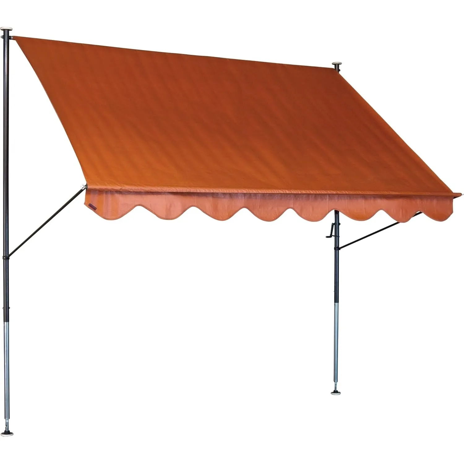 ANGERER Klemmmarkise Standard Terra, 300 cm | Markise für Sonnenschutz, Montage ohne Bohren, ideale Balkonmarkise für M…