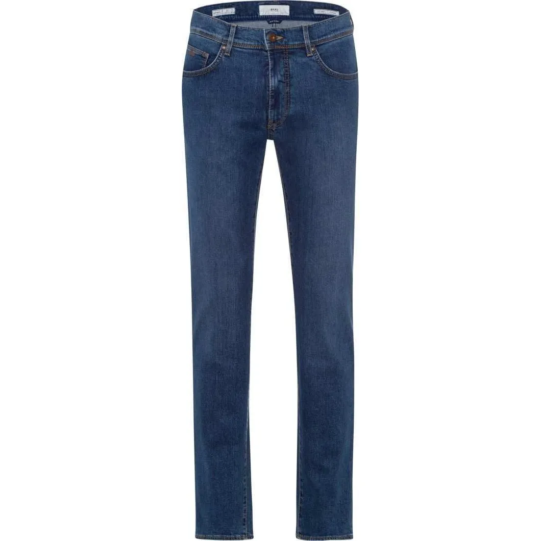 BRAX Straight Jeans Cadiz 5-Pocket Premium Flex dunkelblau