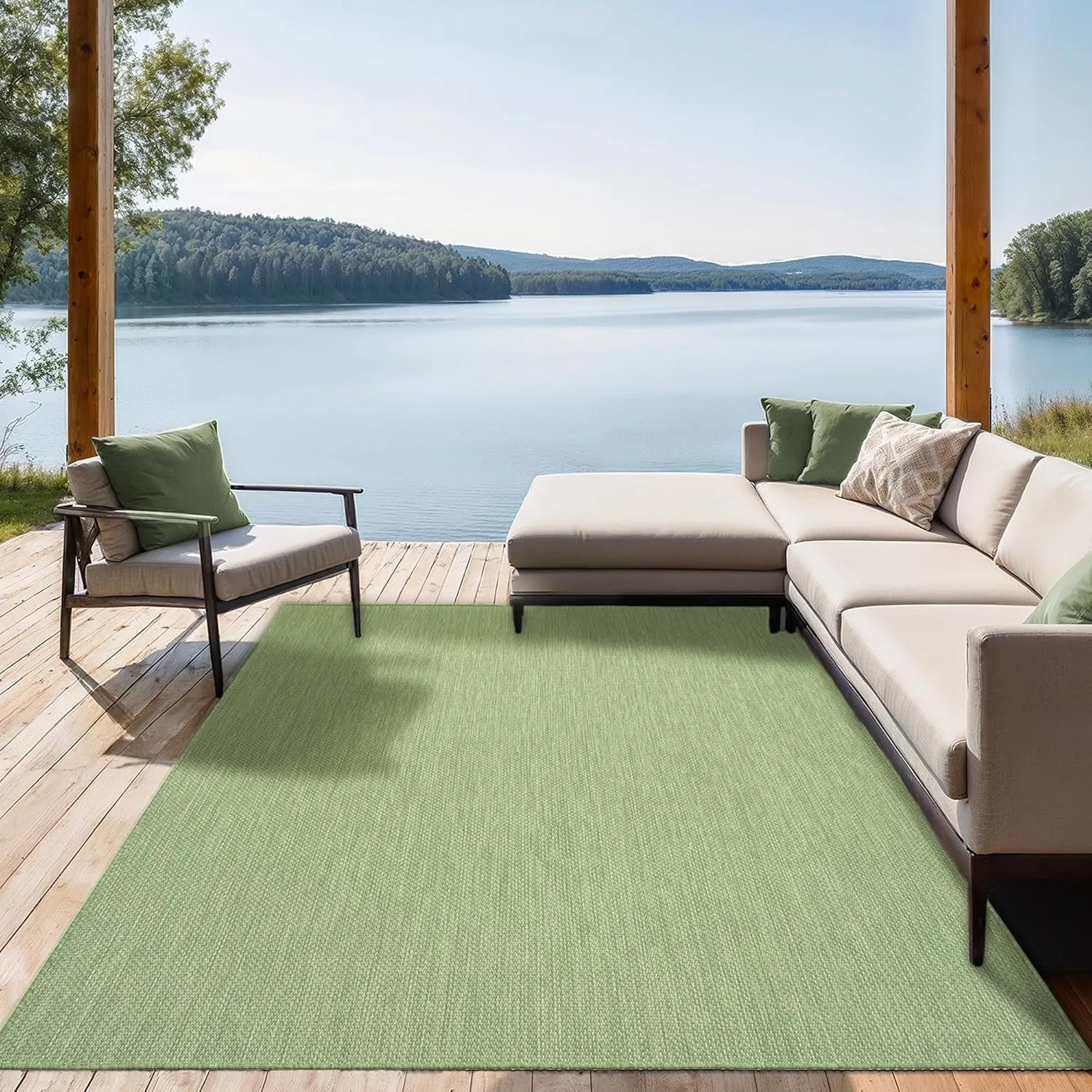 the carpet Mistra – Outdoor Teppich, Wetterfest, UV-beständig & pflegeleicht, für Balkon, Terrasse & Garten, auch für W…