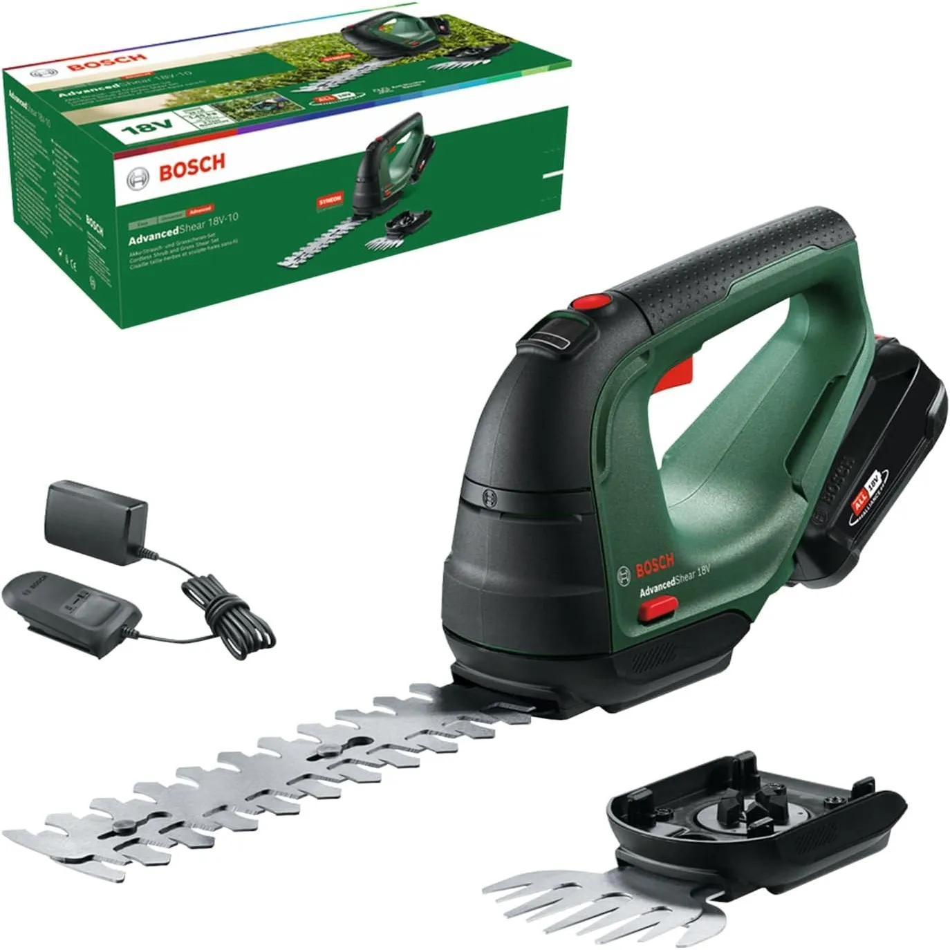 Bosch Akku Grasschere AdvancedShear 18V-10