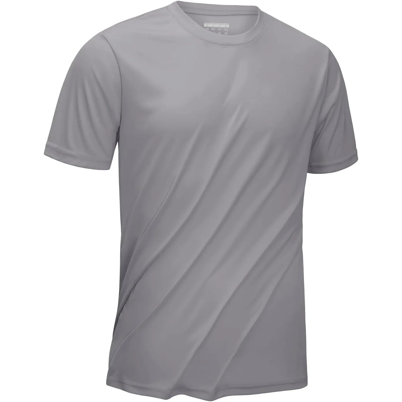 KEFITEVD UV Shirt Herren Sportshirt Kurzarm Schnelltrocknend Sport Tshirt Leicht Funktionsshirt Atmungsaktiv Laufshirt