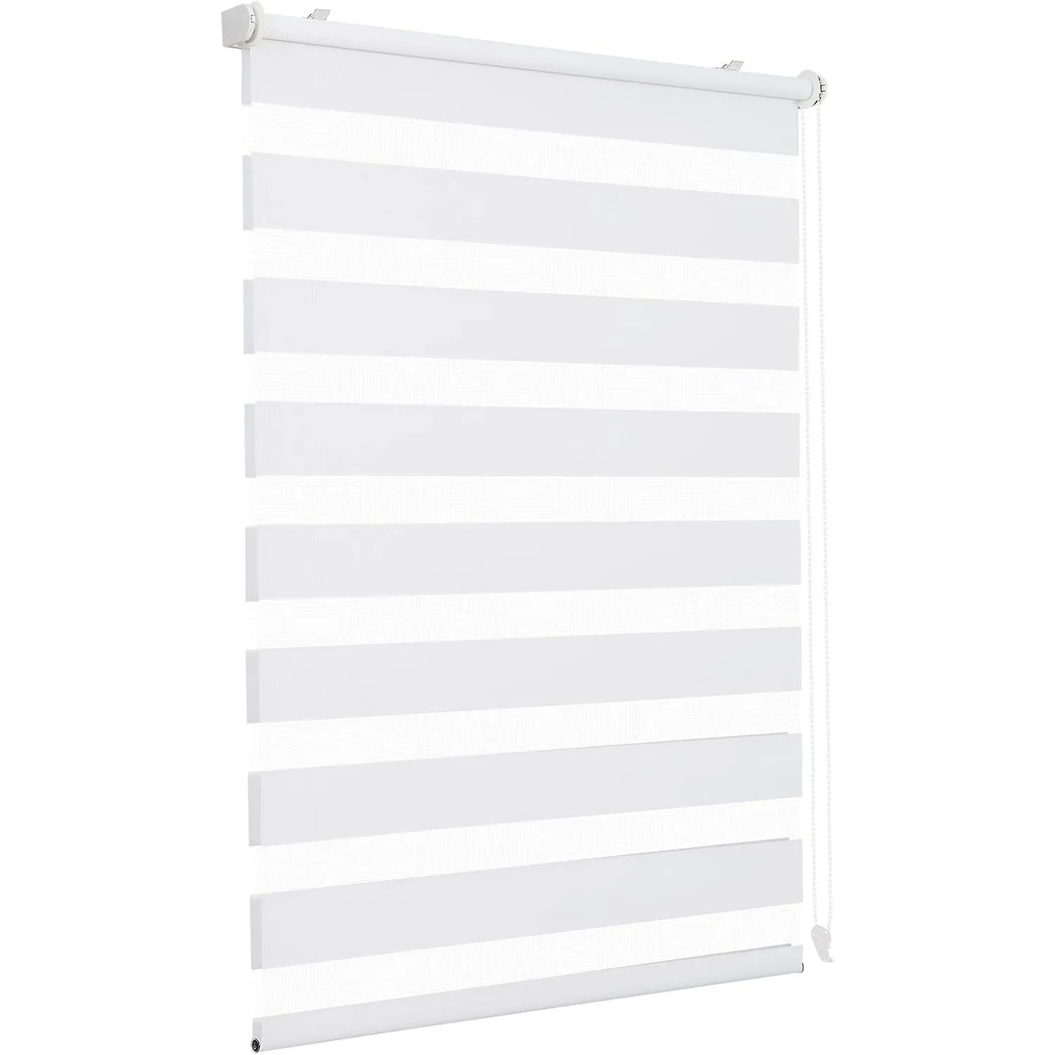 Sekey Doppelrollo Klemmfix ohne Bohren für Fenster, Doppelrollo 65 cm breit, Duo Rollo Jalousie Sonnenschutz, 65x210cm,…