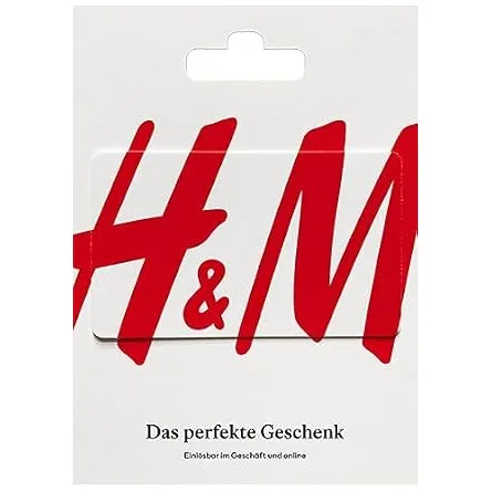 H&M Geschenkkarte 75€ - für Deutschland - Gutschein per Post