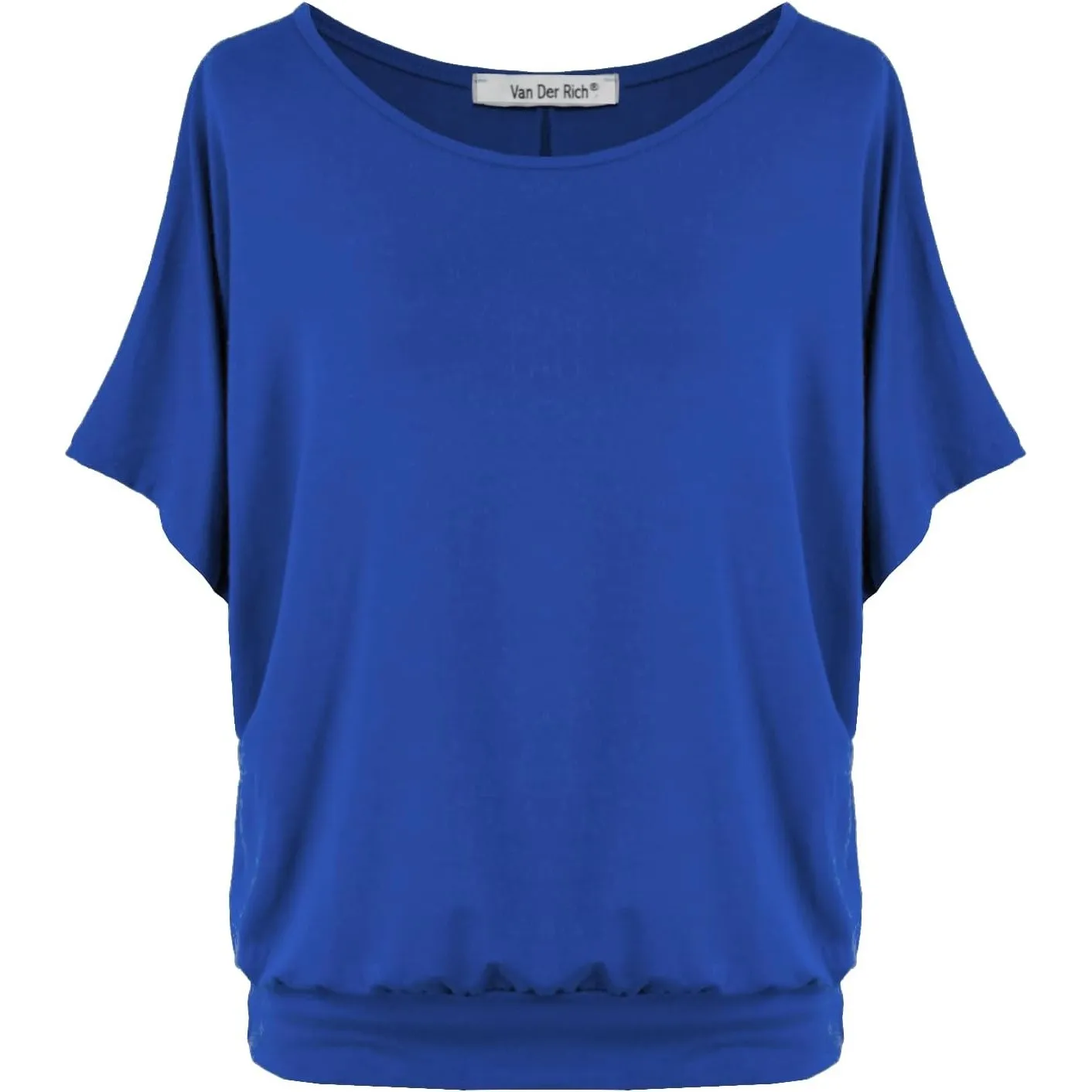 Van Der Rich ® - Oversize T-Shirt mit Fledermausärme - Damen