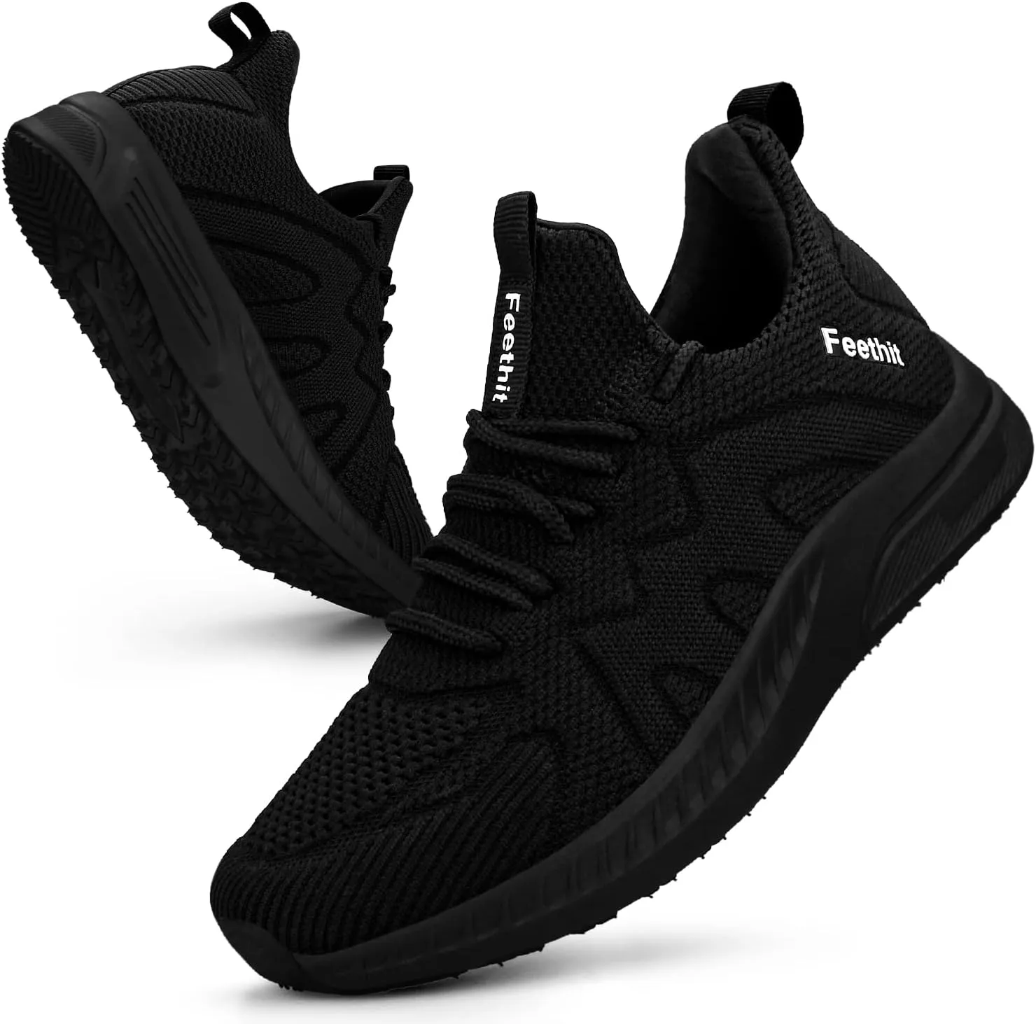 Feethit Women’s Trainers, Breathable, Lightweight Sports Shoes, Running Shoes, Outdoor, Fitness