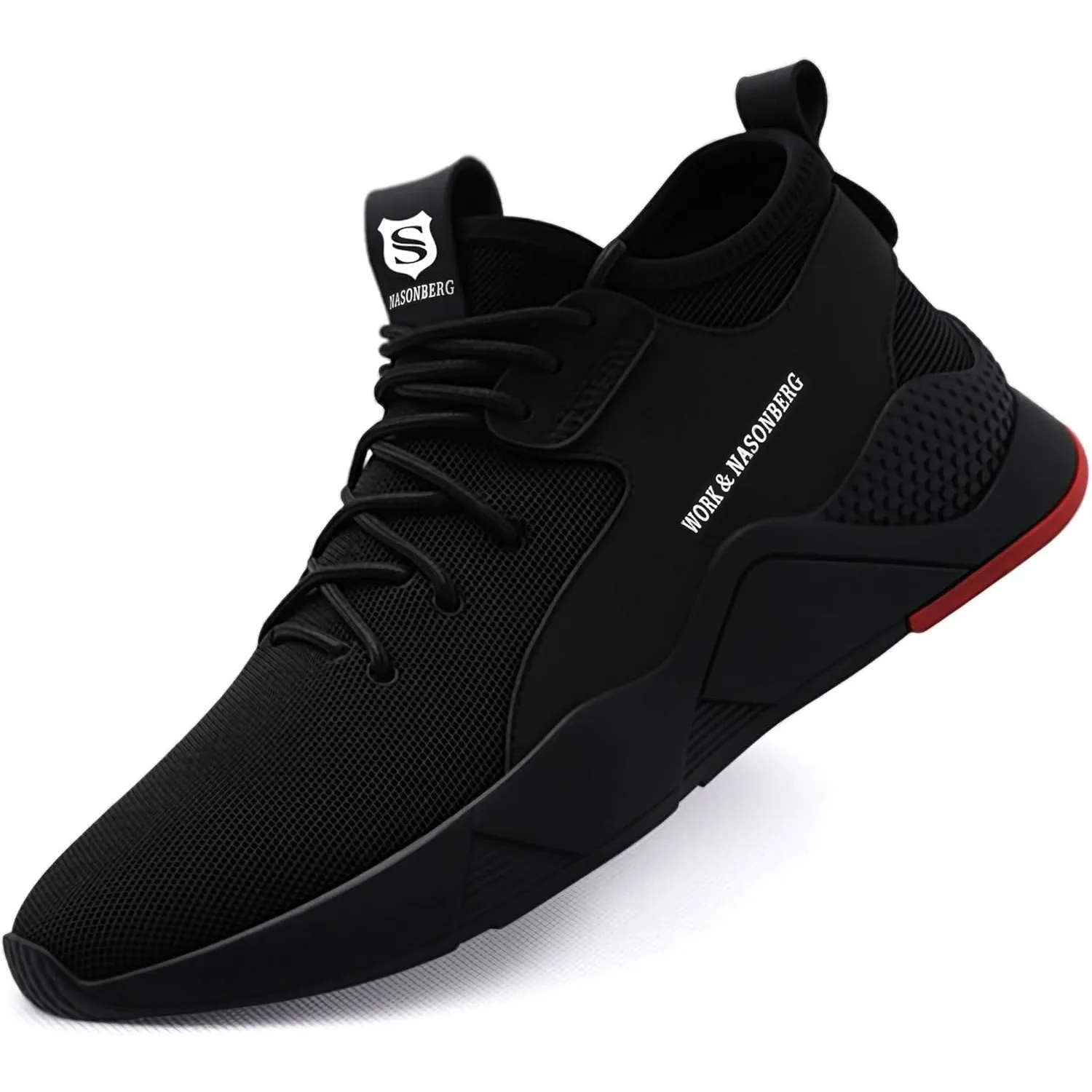 Sicherheitsschuhe Arbeitsschuhe Herren Damen Leicht Stahlkappenschuhe Atmungsaktiv mit Stahlkappe 37-48 EU