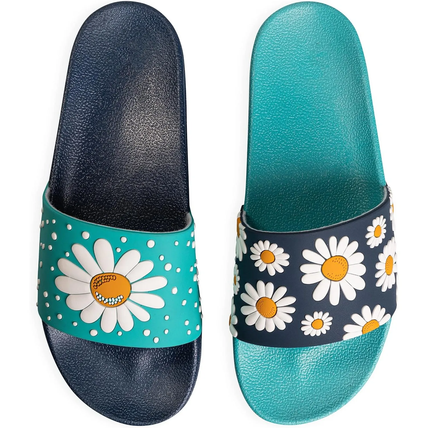 Dedoles Badeschuhe & Hausschuhe Damen Herren & Kinder Badesandalen lustige Designs Bücher Kaffee Party Pizza Fuchs Bär …