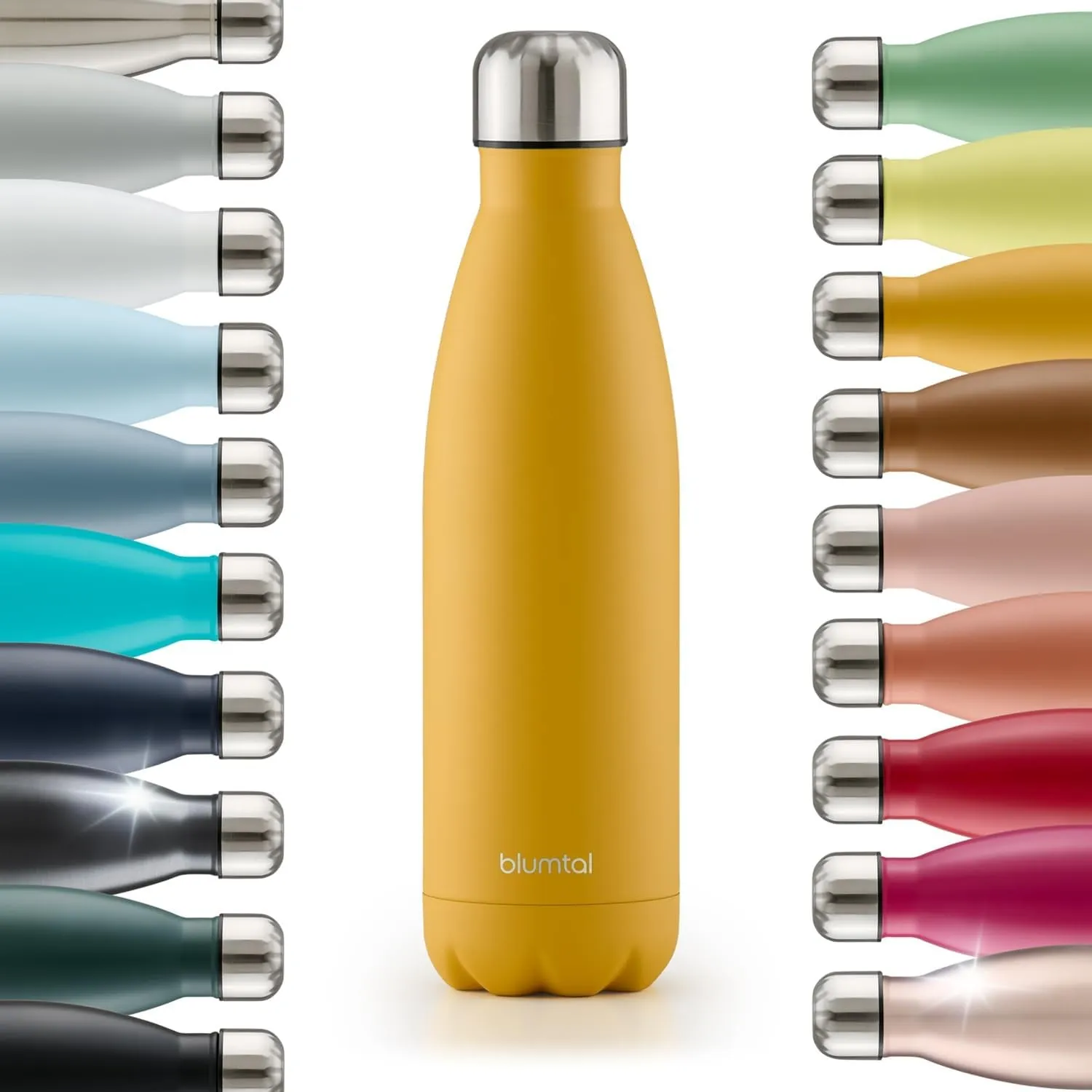 Blumtal Thermosflasche 750 ml Edelstahl - auslaufsichere Isolierflasche - BPA-freie Trinkflasche Edelstahl kalt & warm …