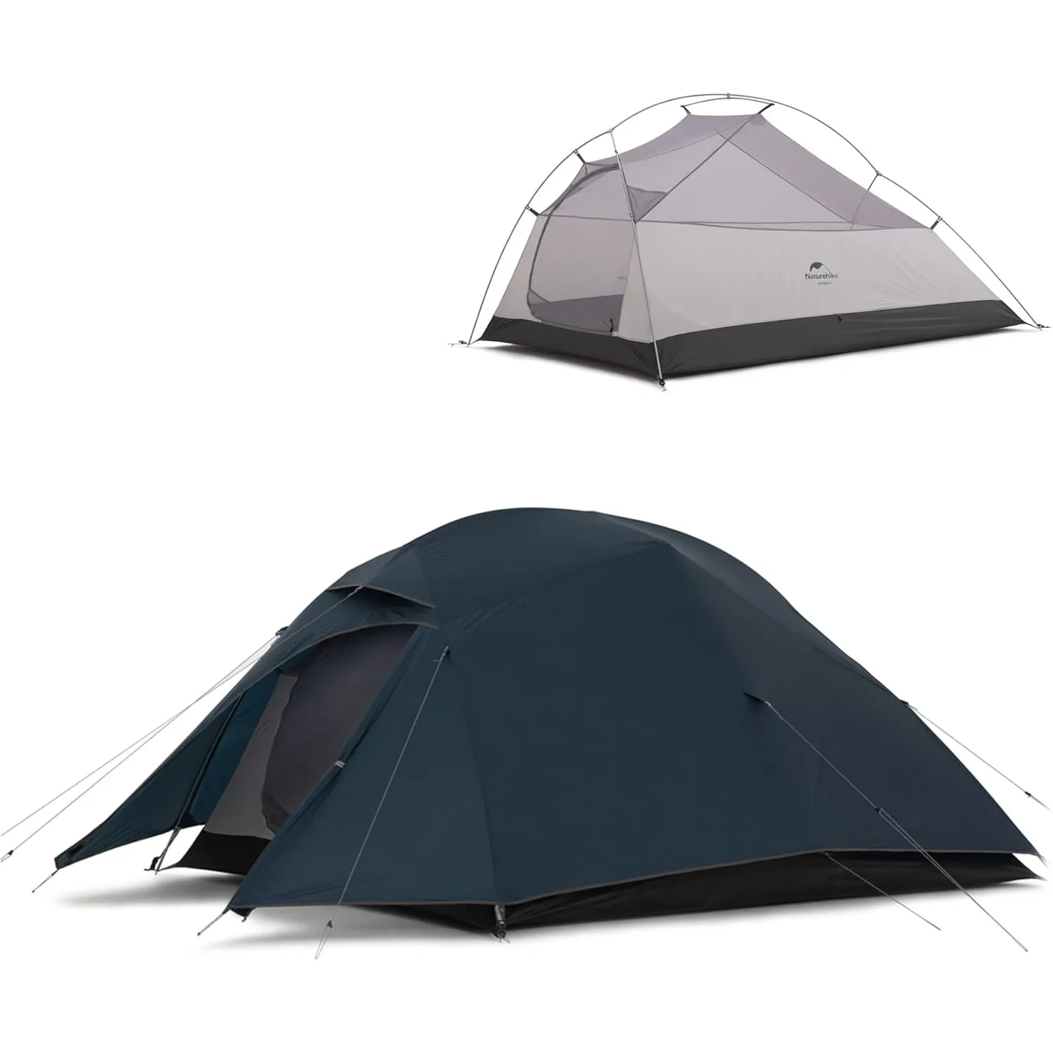 Naturehike Cloud-Up 3 Ultraleichtes Zelt 3-Personen Rucksack Zelt zum Wandern Camping im Freien