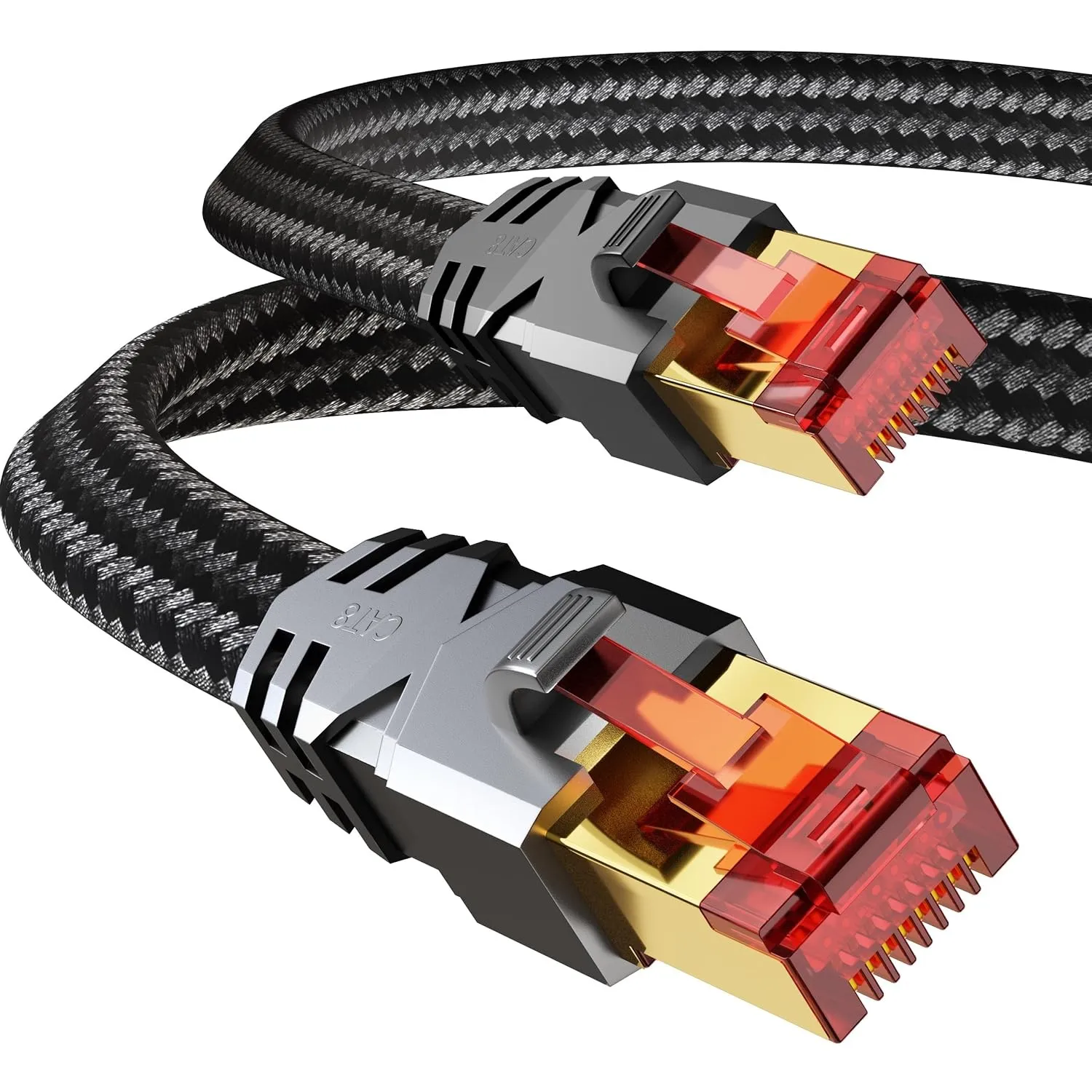 CAT 8 Lan Kabel 3meter,40Gbps Hochgeschwindigkeits mit RJ45 Stecker
