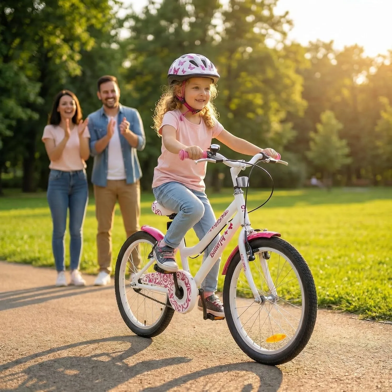 Actionbikes Kinderfahrrad Butterfly | 20 Zoll | 6-9 Jahre