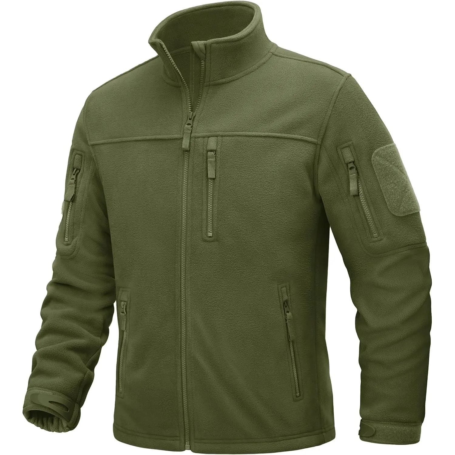 TACVASEN Herren Militär Outdoor Fleecejacke Warme Taktische Jacke Fleece Jacket