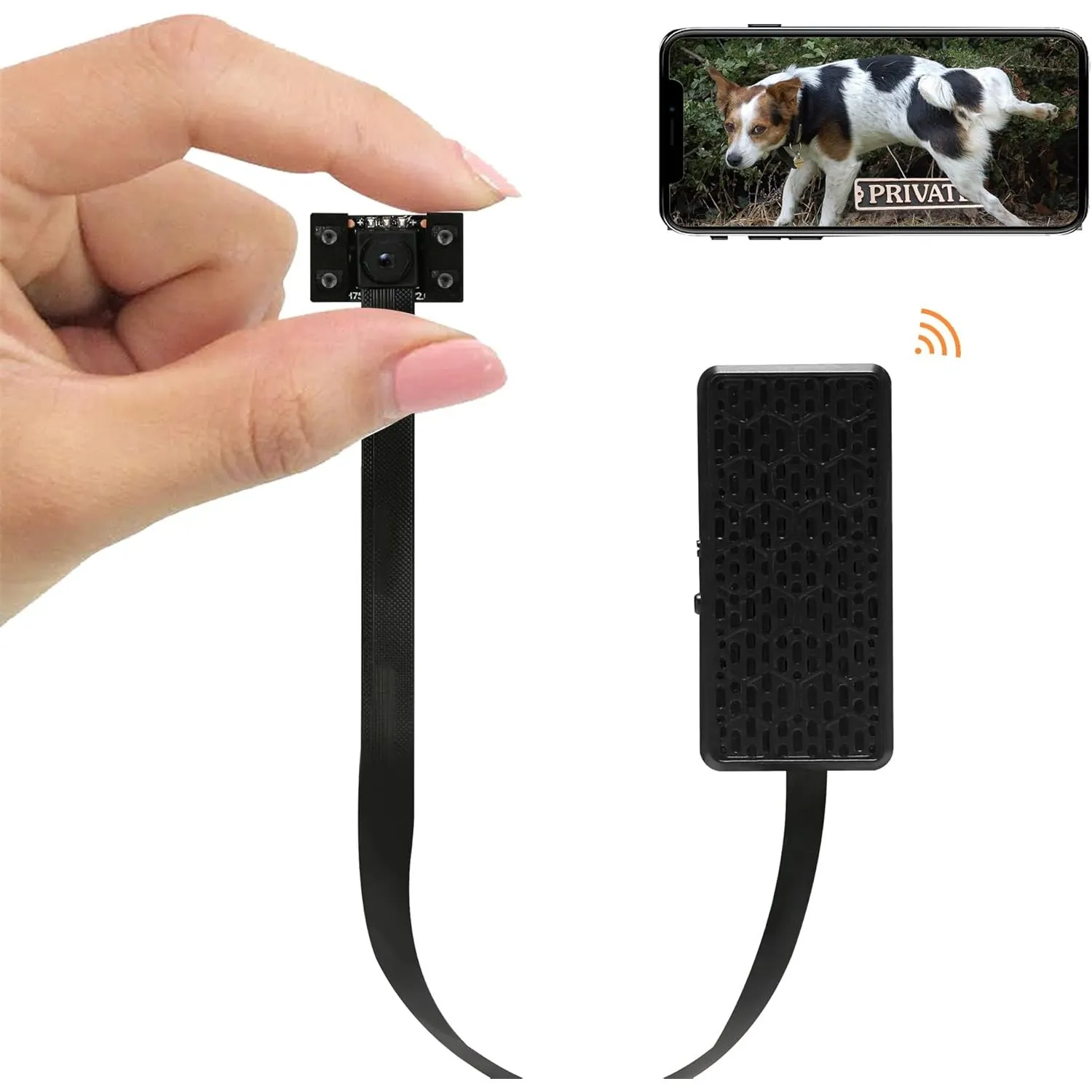 WIWACAM WLAN Mini Kamera, 4K Ultra HD Kleine Überwachungskamera Innen mit APP, WiFi Überwachung IP Kamera live Handy, m…