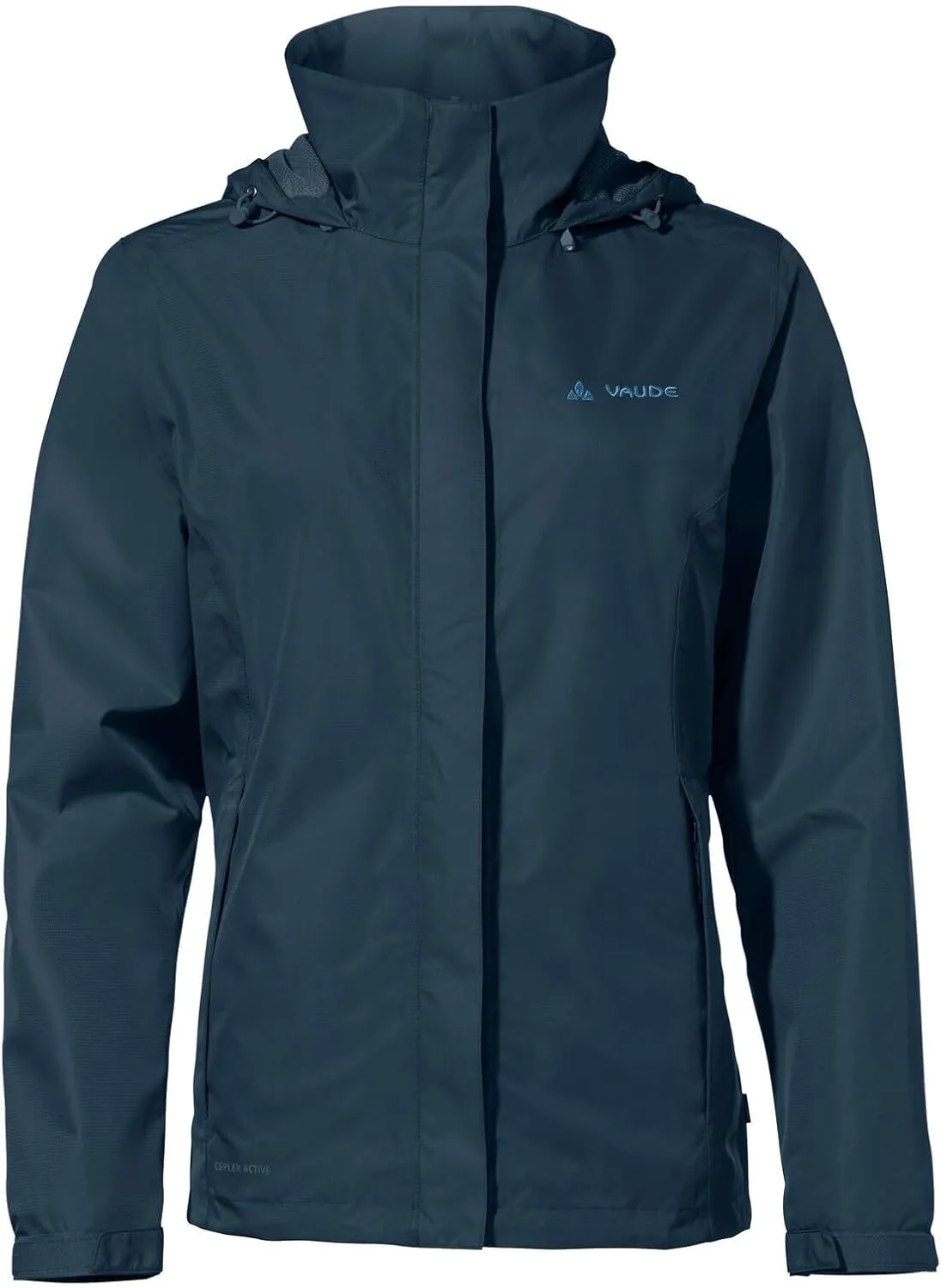 VAUDE Damen Regenjacke Escape Light Jacket, leichte, winddichte und wasserdichte Outdoor-Jacke, atmungsaktiver Windbrea…