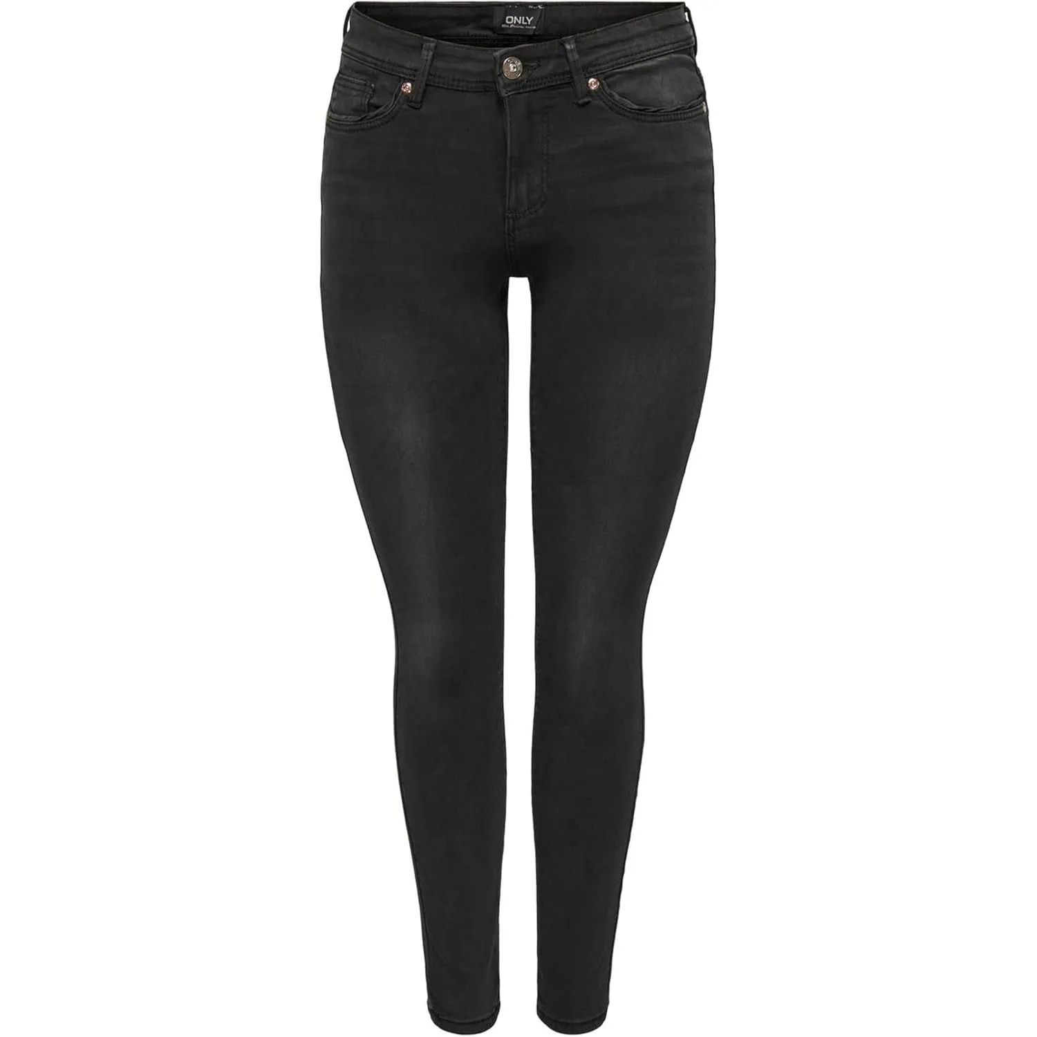 ONLY Female Skinny Jeans ONLWAUW Mittlere Taille Skinny Fit Jeans