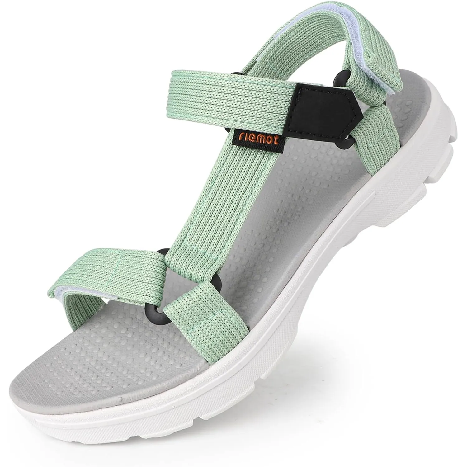 riemot Damen Sommer Outdoor Sandalen Bequeme Athletic Frauen Schuhe Trekkingsandalen Outdoorsandalen