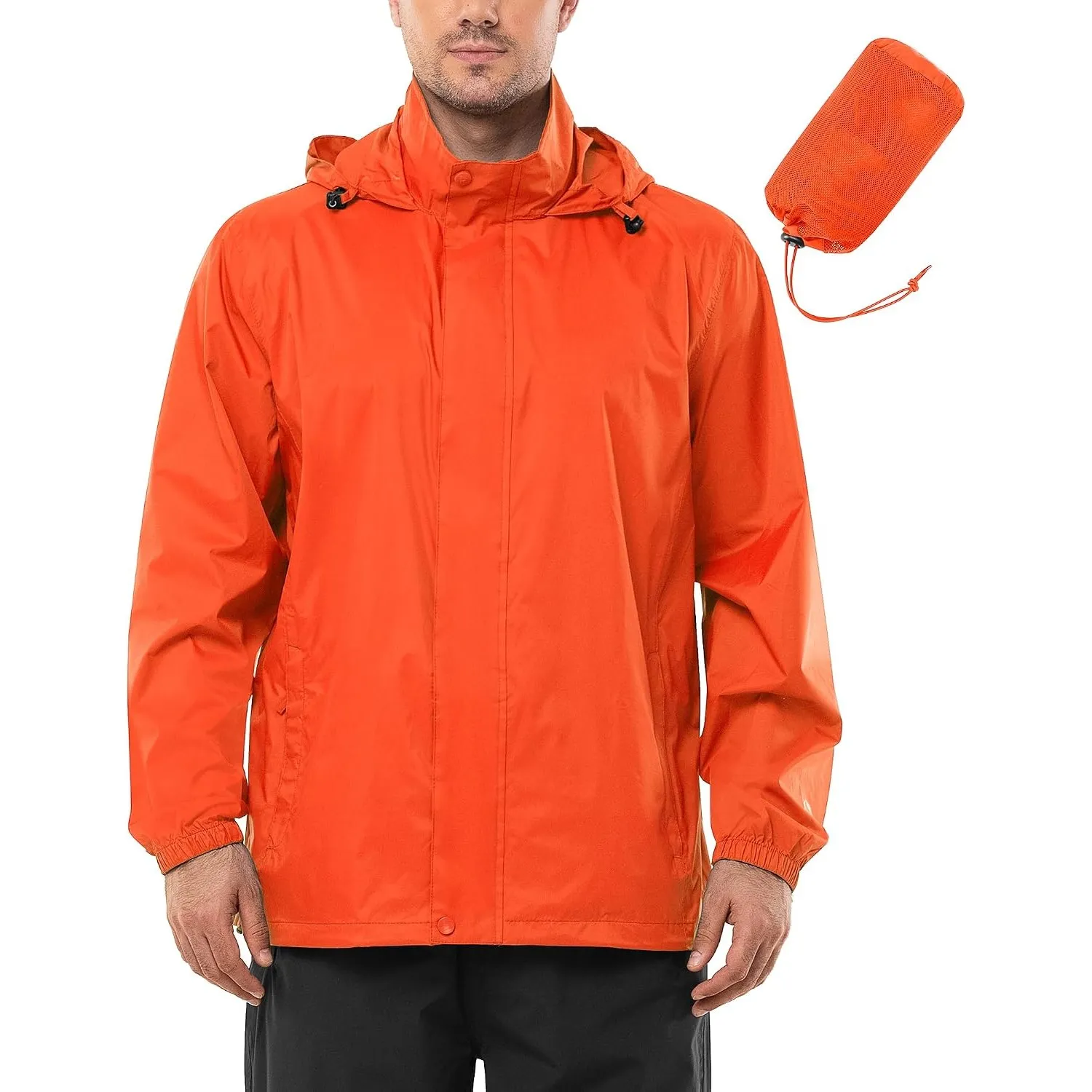 Outdoor Ventures Regenjacke Herren Wasserdicht Ultraleichte Dünne Jacke