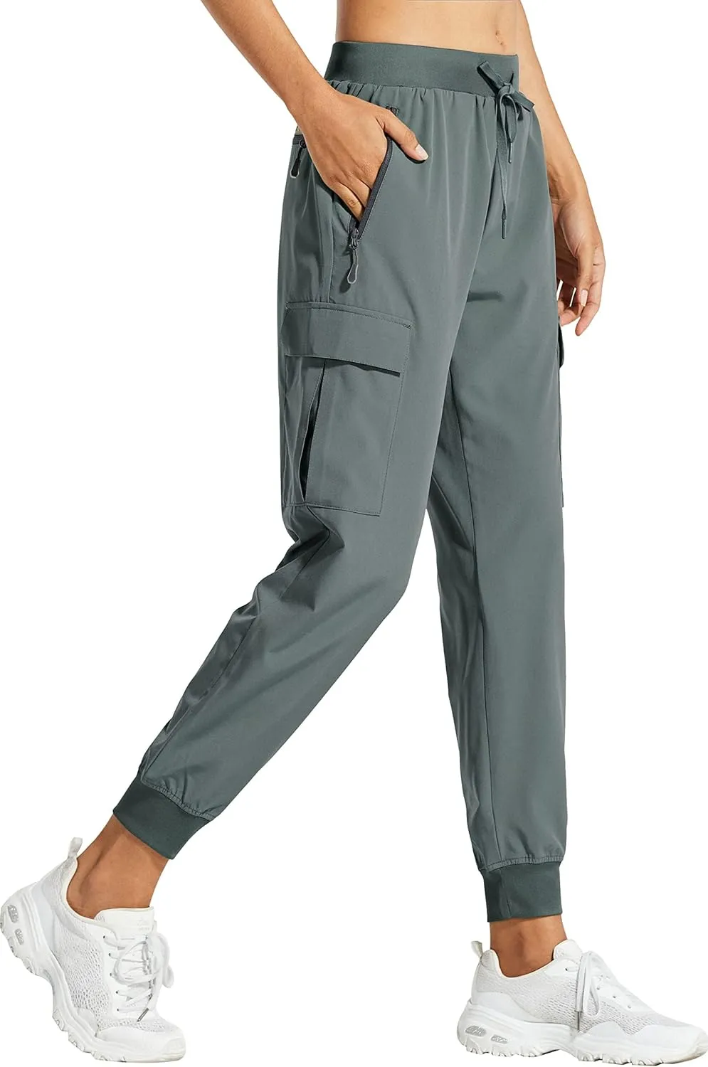 Libin Damen Cargohose Jogginghose Leichter Trekkinghose Wanderhose Wasserdicht Outdoorhose Schnelltrocken Sportlich Fre…