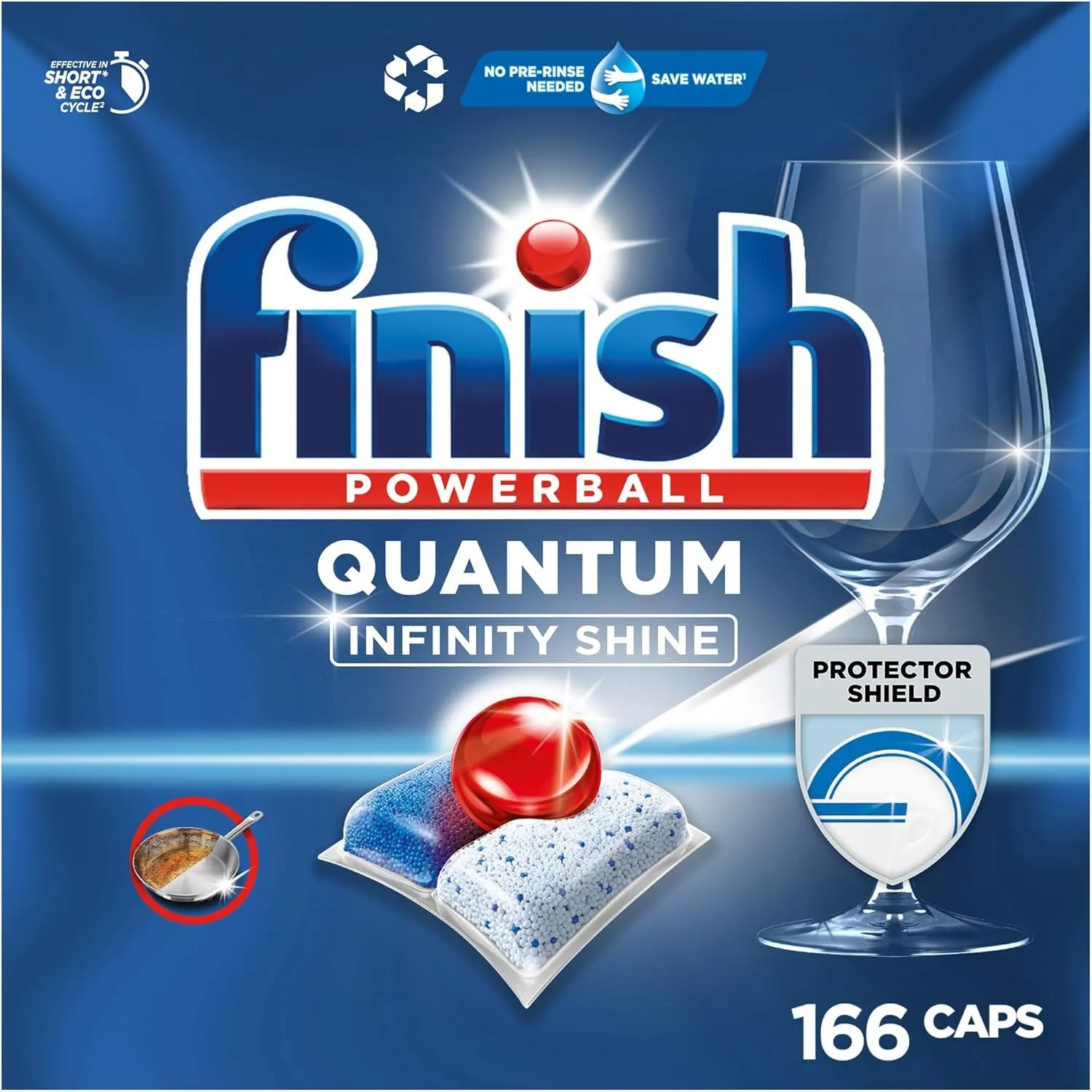 Finish Quantum Infinity Shine Spülmaschinentabs Gigapack 2 x 83 Tabs