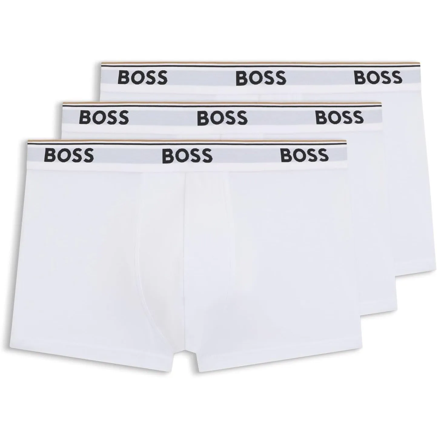 BOSS 3er Pack Herren Trunks Power Boxer Boxershorts Unterhosen Cotton Stretch