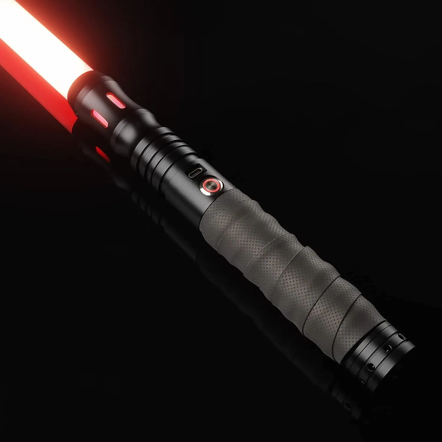 Lichtschwert mit APP-Steuerung, Smooth Swing RGB Duell-Lichtschwerter in Vollgröße, Metallgriff Lightsaber für Geschenk…