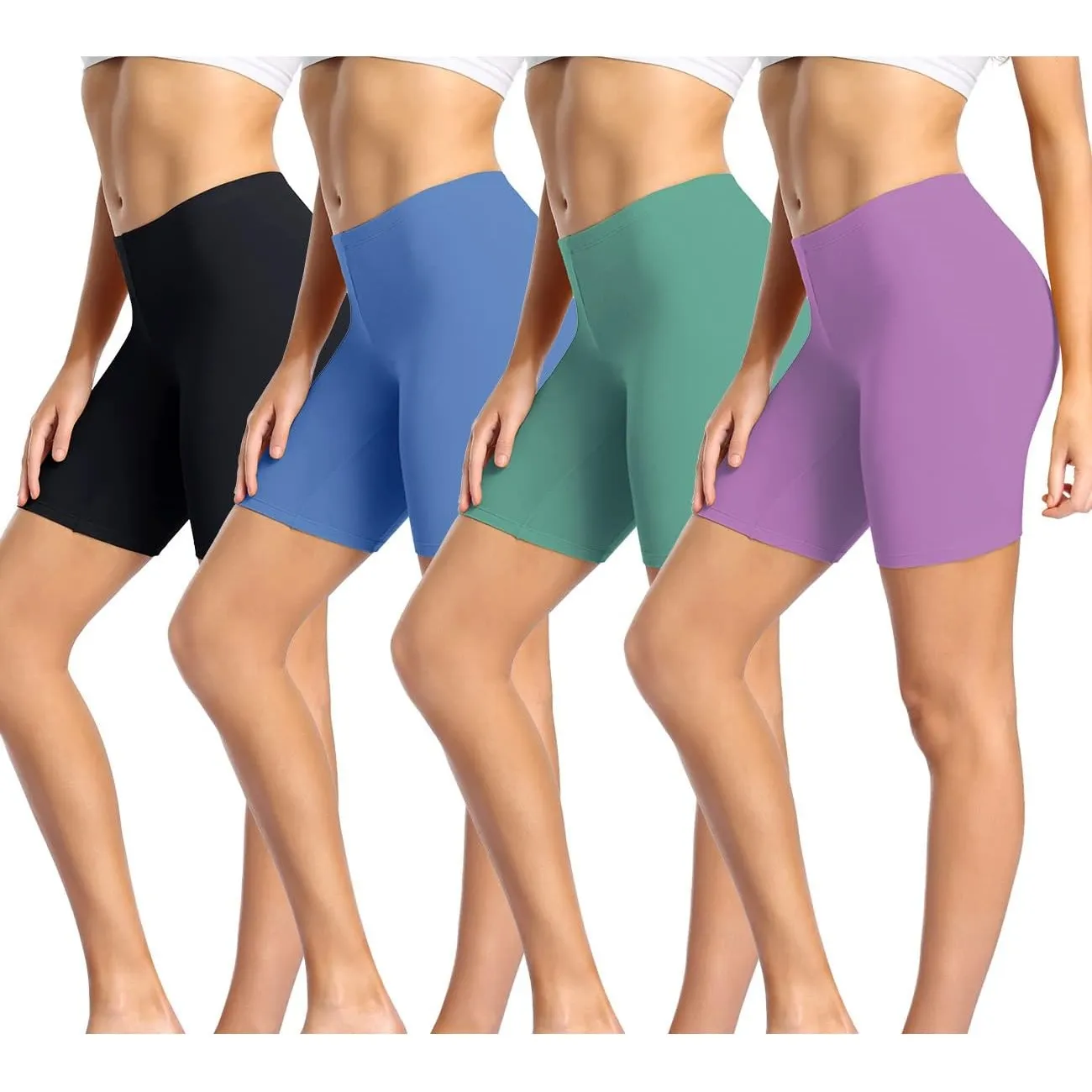 wirarpa Radlerhose Damen Kurz Baumwolle Boxershorts Damen | Unter Kleid, Unterhosen mit Bein, Anti Scheuern, Kurze Legg…