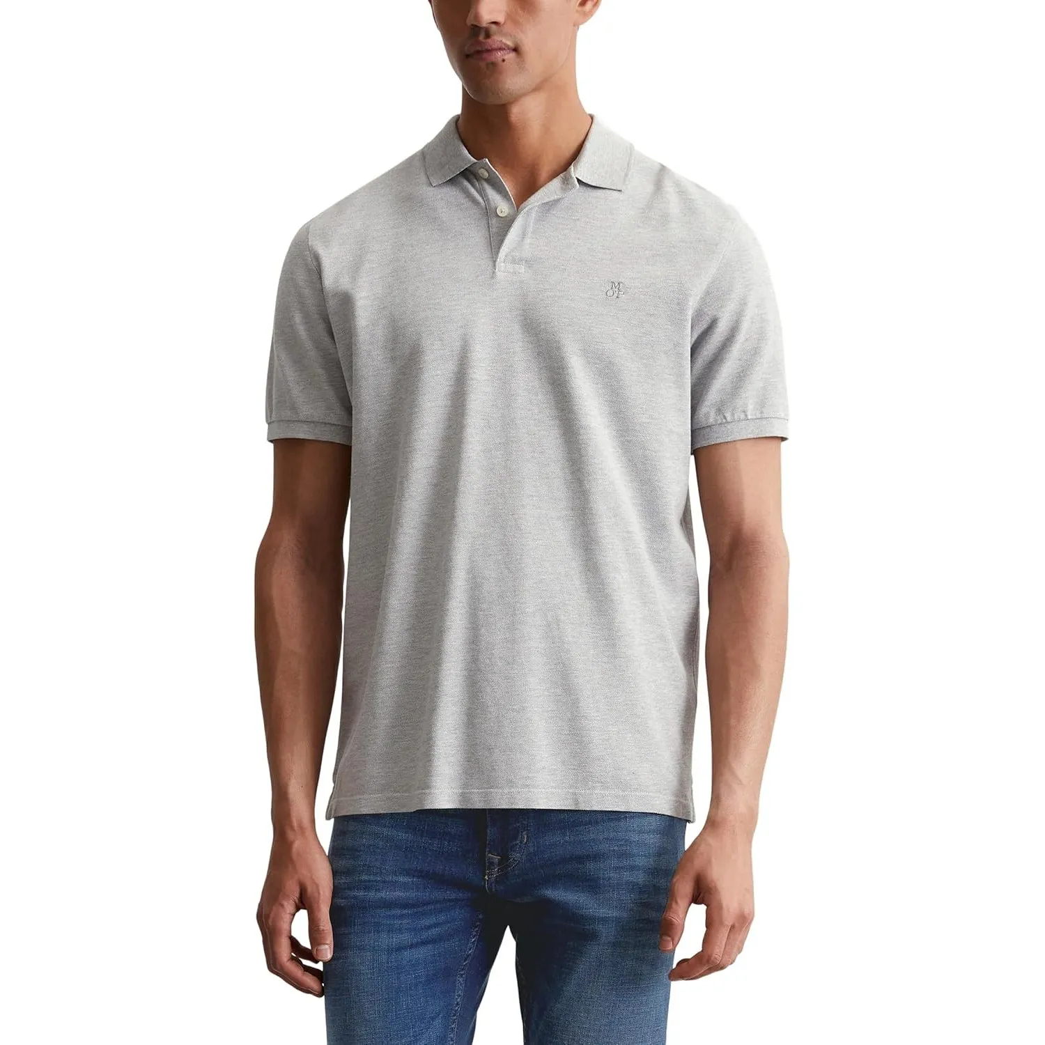 Marc O'Polo Herren 422226653000 Polohemd (1er Pack)