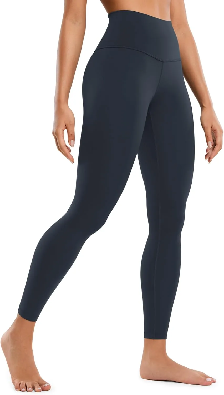 CRZ YOGA Butterluxe Damen Sport Leggings - 64cm High Waist Blickdicht Yoga Leggins Sporthose Workout Gym Yogahose