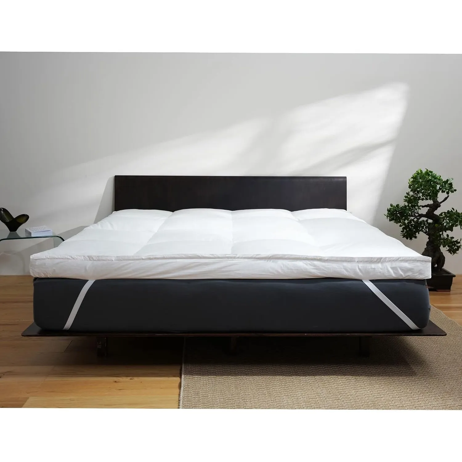 Cannstatter BEFA Natur Made in Germany Matratzentopper zweilagig 90x200 cm aus 90% Daunen, Allergiker geeignet (Nomite)…