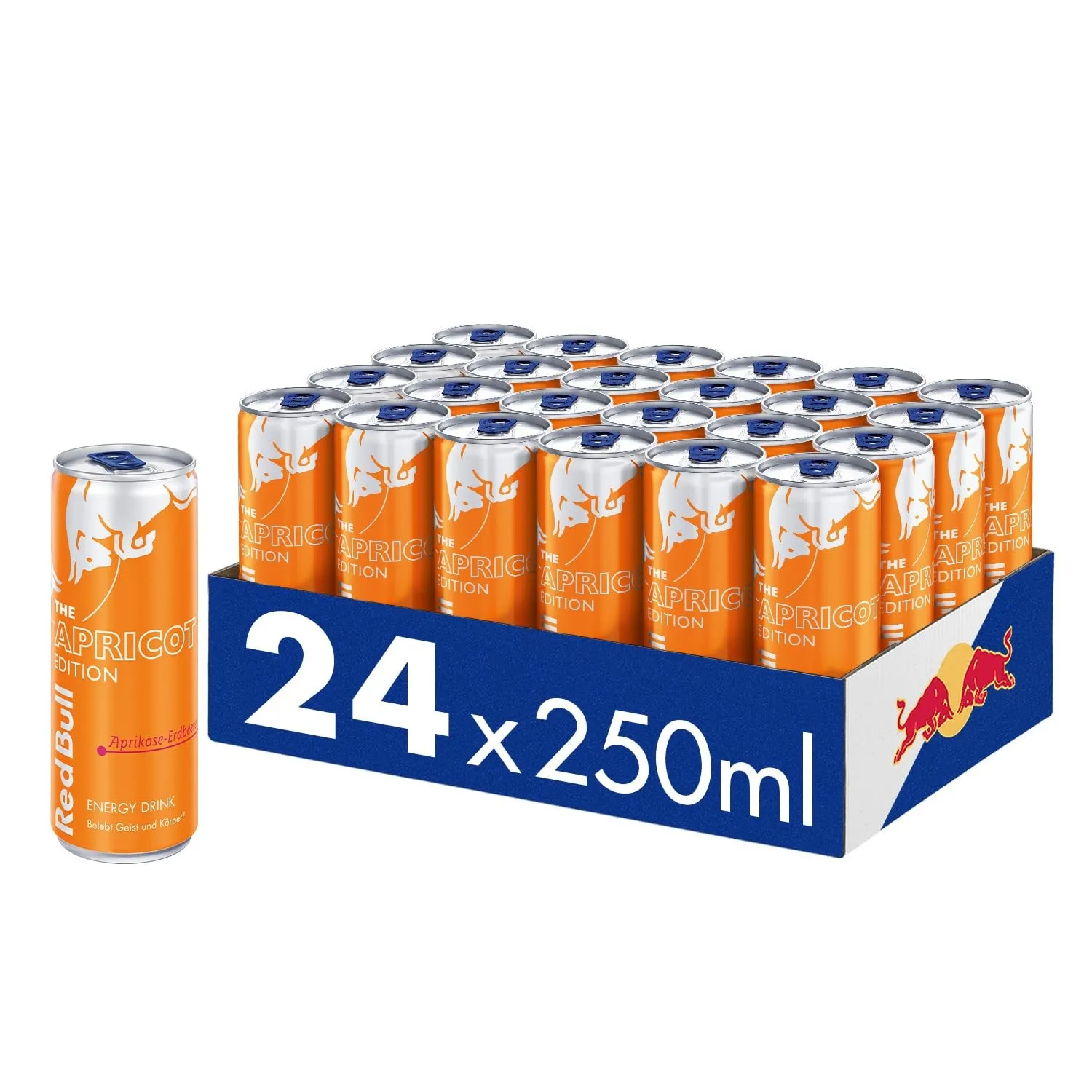 Red Bull Energy Drink Aprikose-Erdbeere Apricot Edition