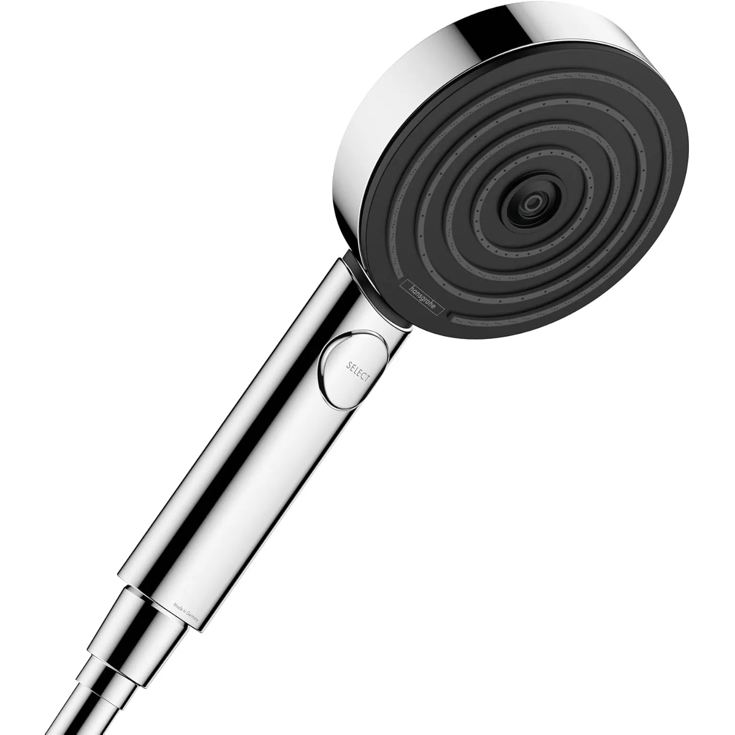 hansgrohe Pulsify Select S - wassersparender Duschkopf 6,9 l/min (EcoSmart), Handbrause mit 3 Strahlarten, 105 mm Dusch…
