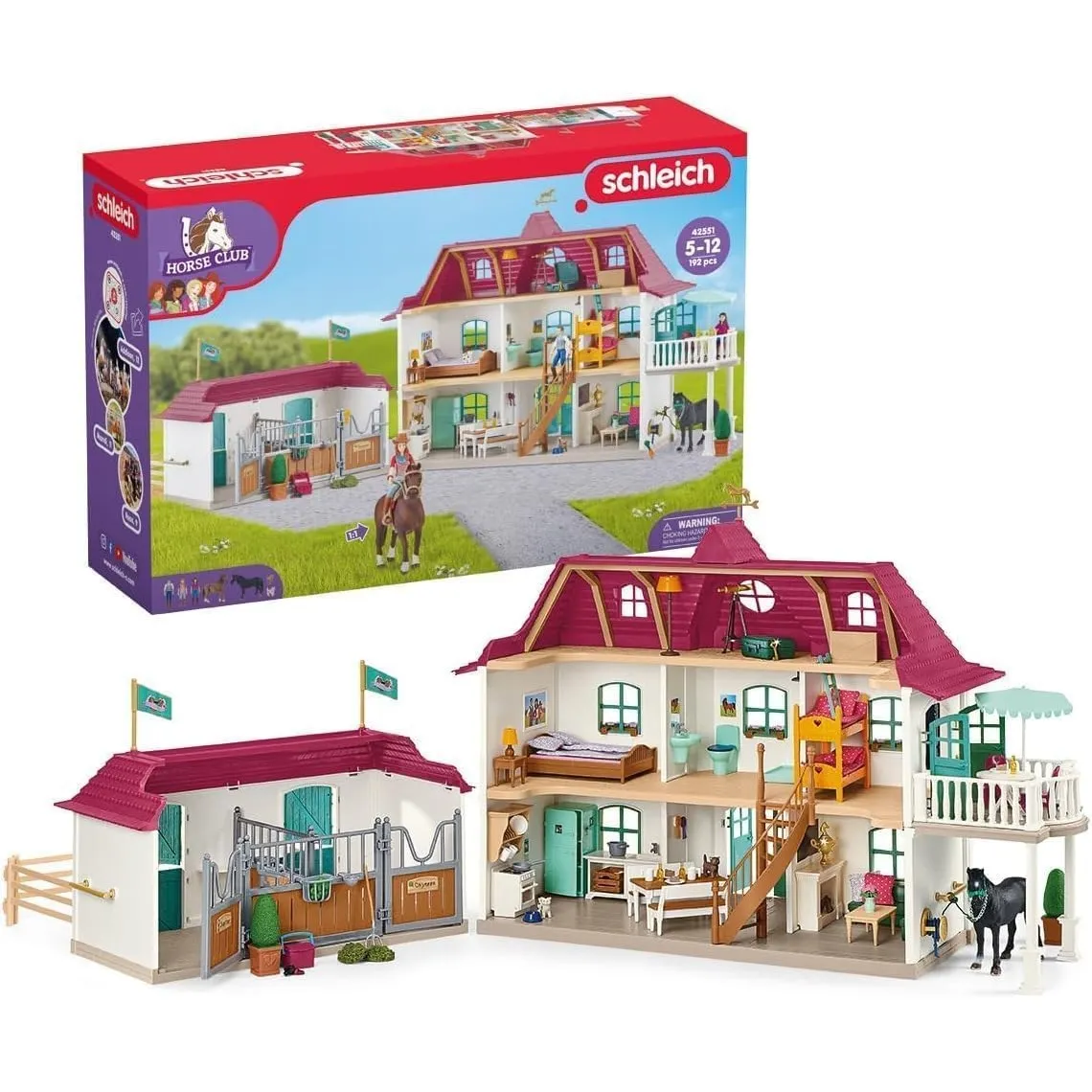 Schleich Horse Club | Lakeside Pferdehof 42551 | ab 5 Jahre | 192 Teile