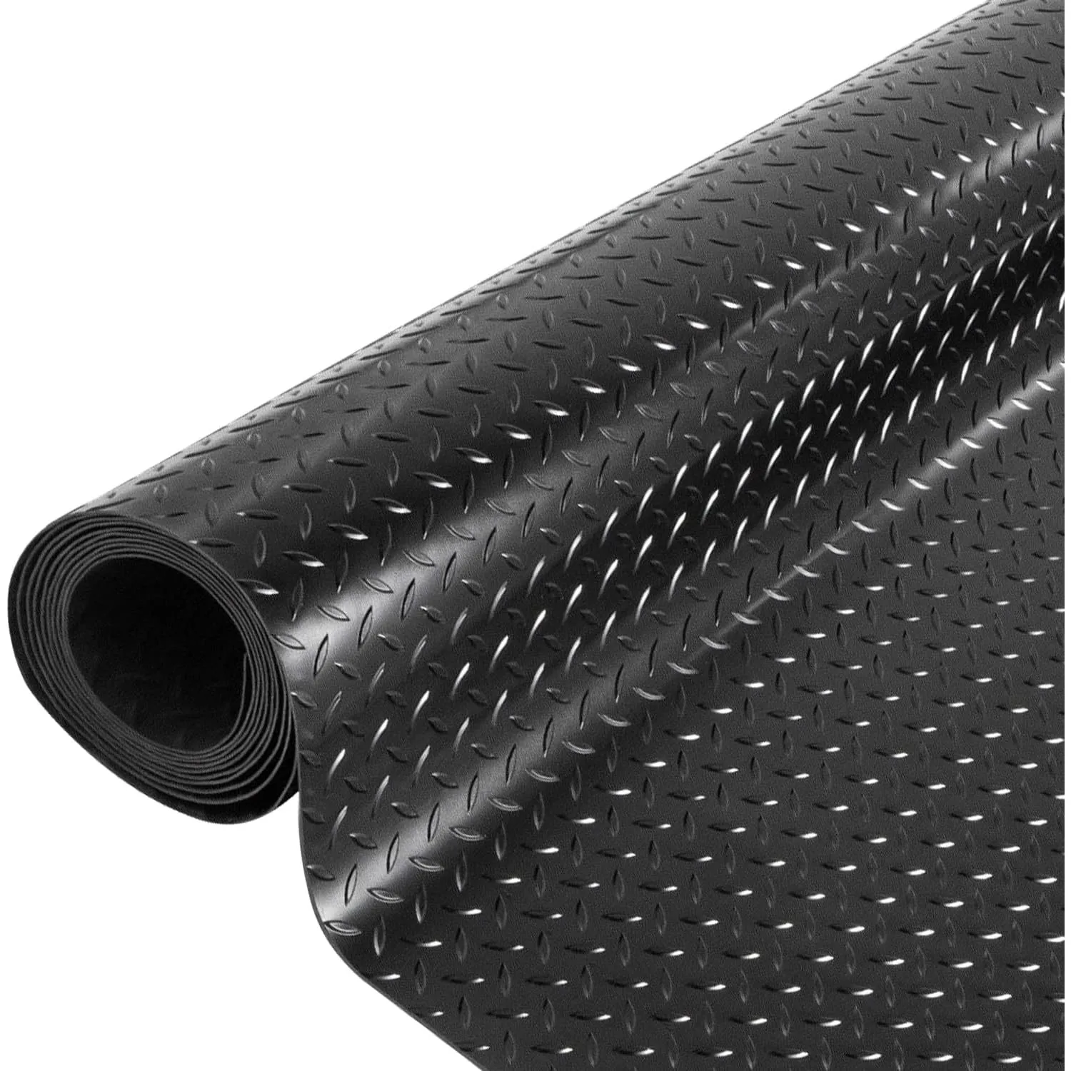 Nisorpa Gummimatten 300 x 150cm Gummimatte Meterware 3mm Dicke Gummiläufer Bodenmatte Schutzmatte Antirutschmatte Boden…