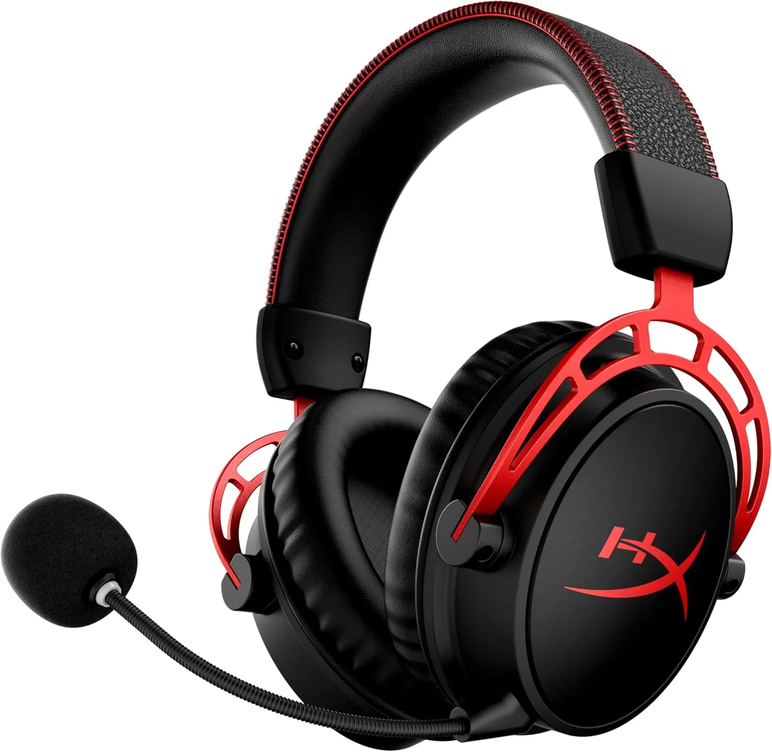 HyperX Cloud Alpha Wireless Gaming-Headset , 300h Akkulaufzeit, DTS Headphone mit 3D Audio, Dual Chamber Treiber, 2,4 G…