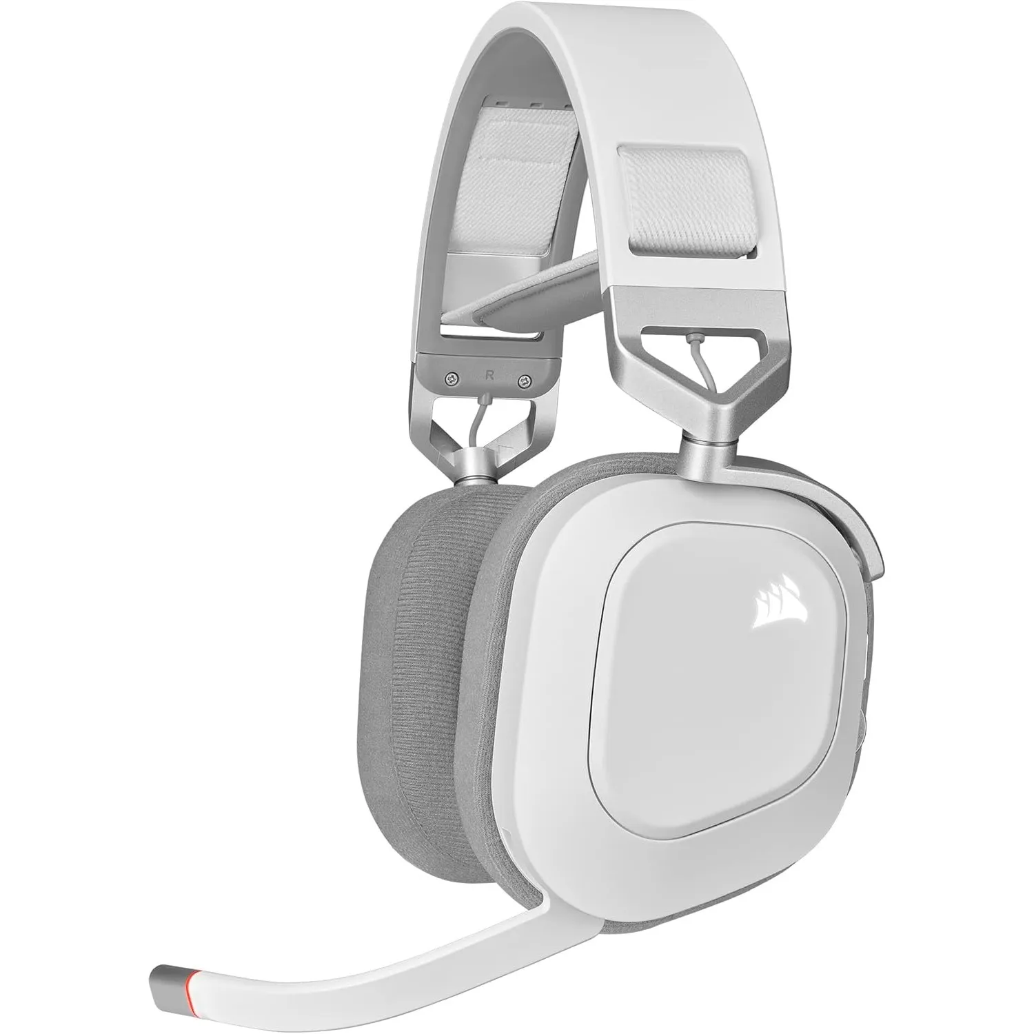 Corsair HS80 RGB Wireless Multiplattform-Gaming-Headset - Weiß