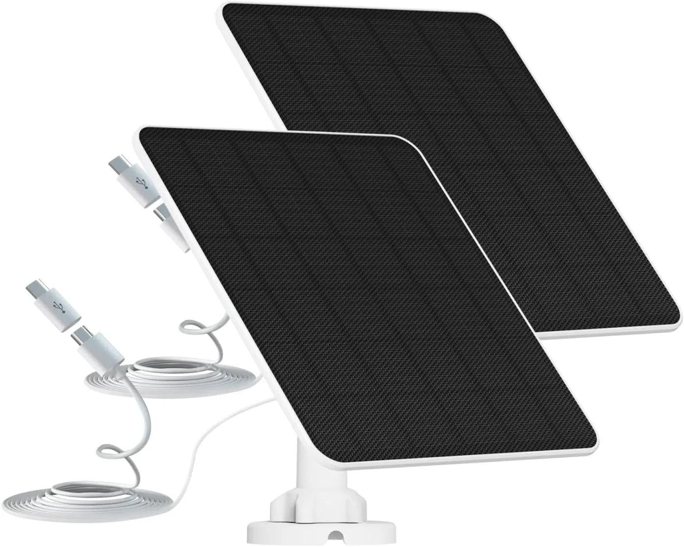 6 W Solarpanel für Überwachungskamera, 5 V Solarmodul-Ladegerät für den Außenbereich, wiederaufladbare Akku-Kamera, IP6…